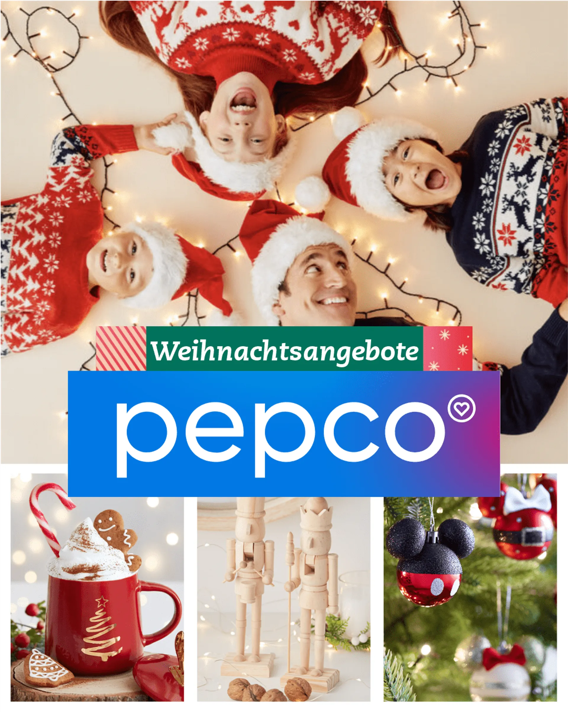 Pepco - Weihnachts sale von 25. Dezember bis 30. Dezember 2023 - Flugblätt seite  1