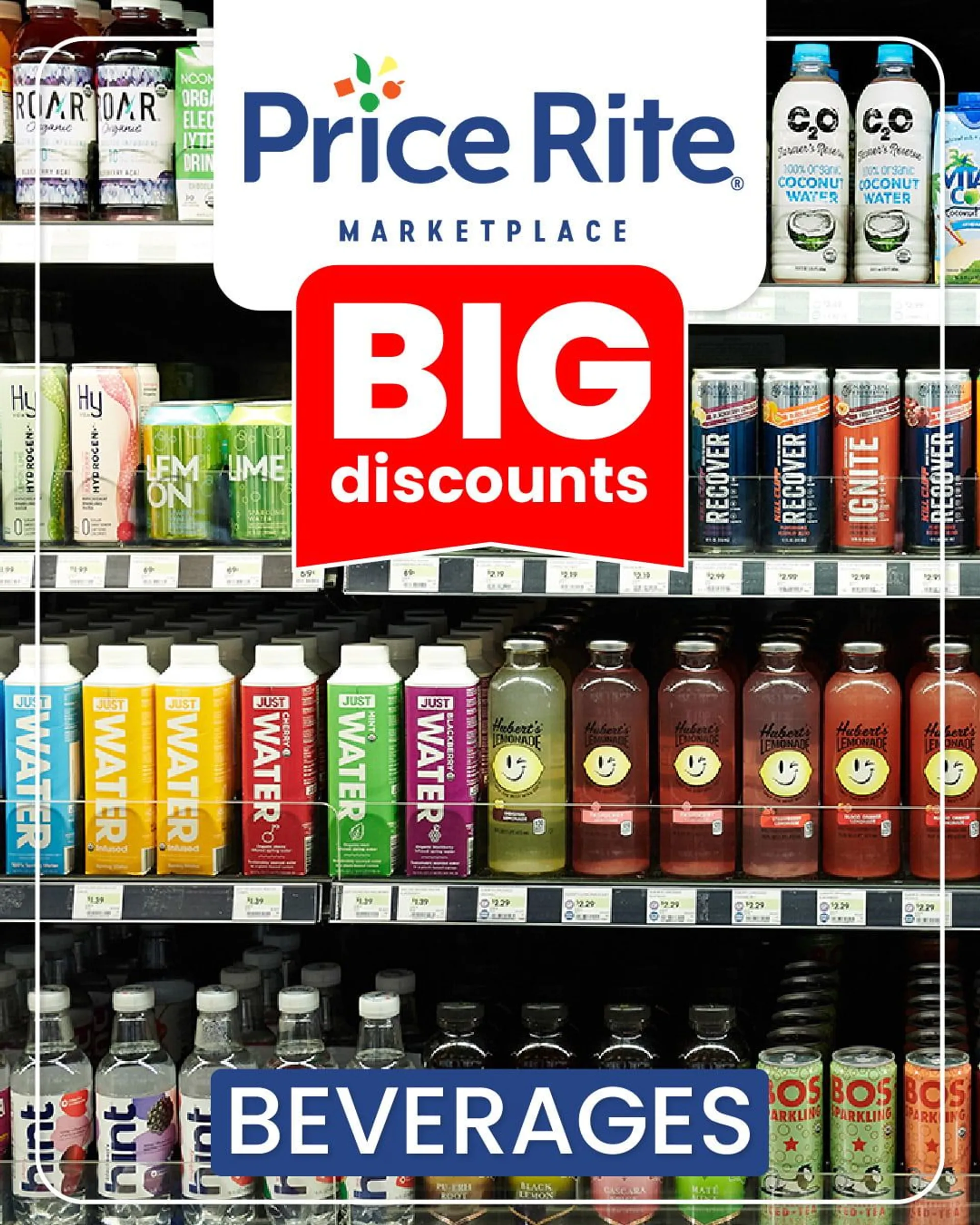 Weekly ad Price Rite - Beverages from May 31 to June 5 2023 - Page 1