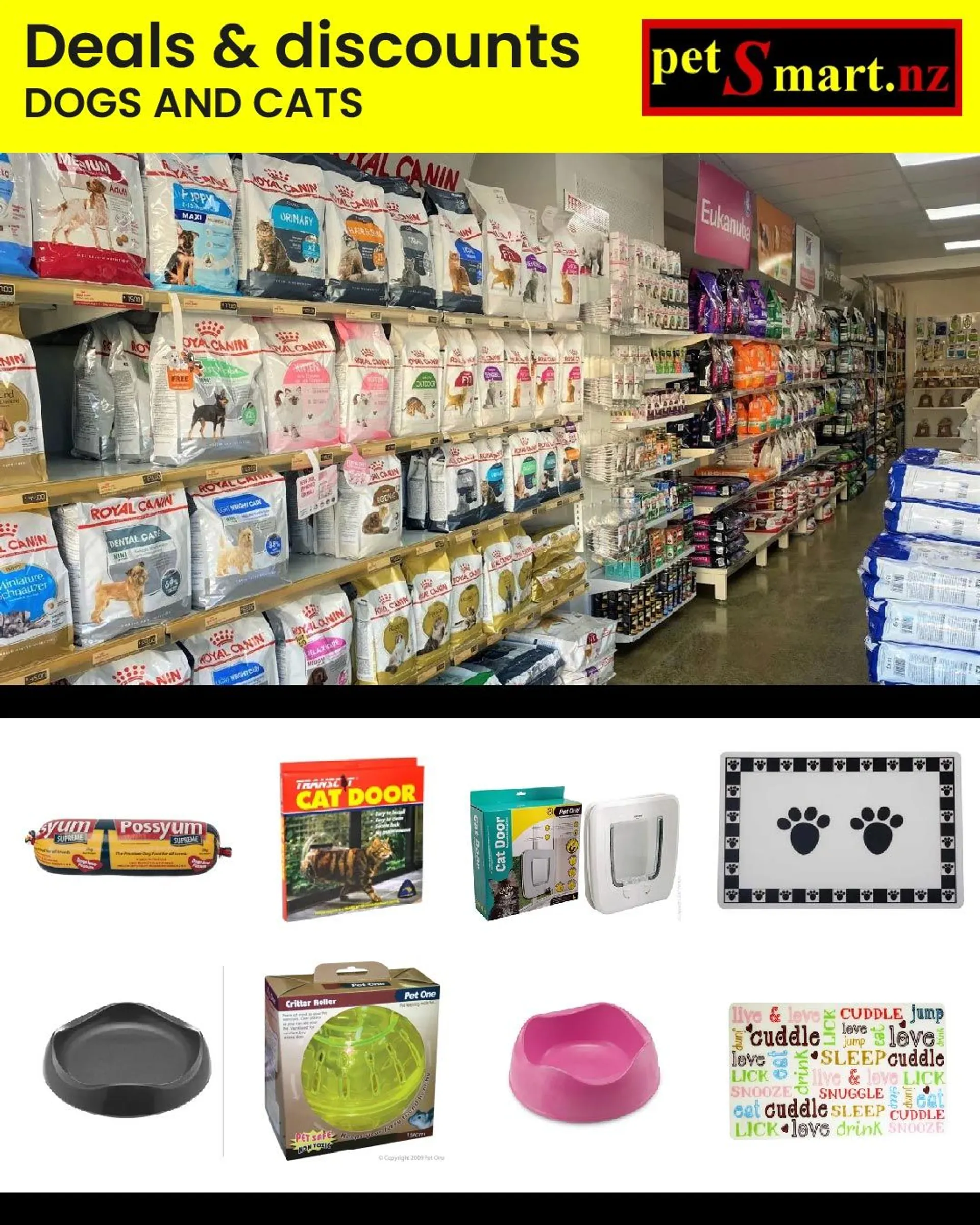 Deals on pet food and toys - 23 April 28 April 2024 - Page 1