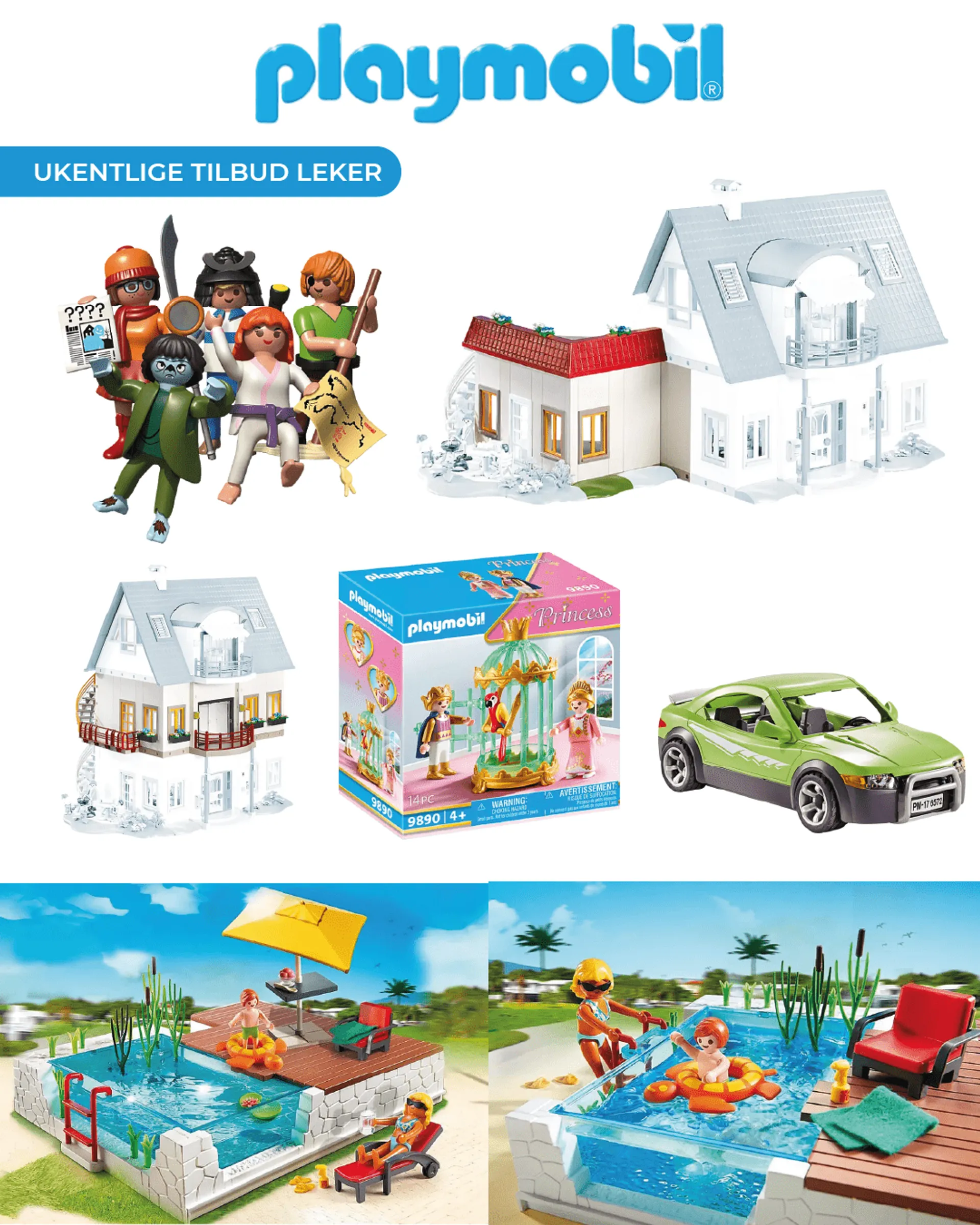Playmobil fra 17. april til 22. april 2024 - kundeavisside 1