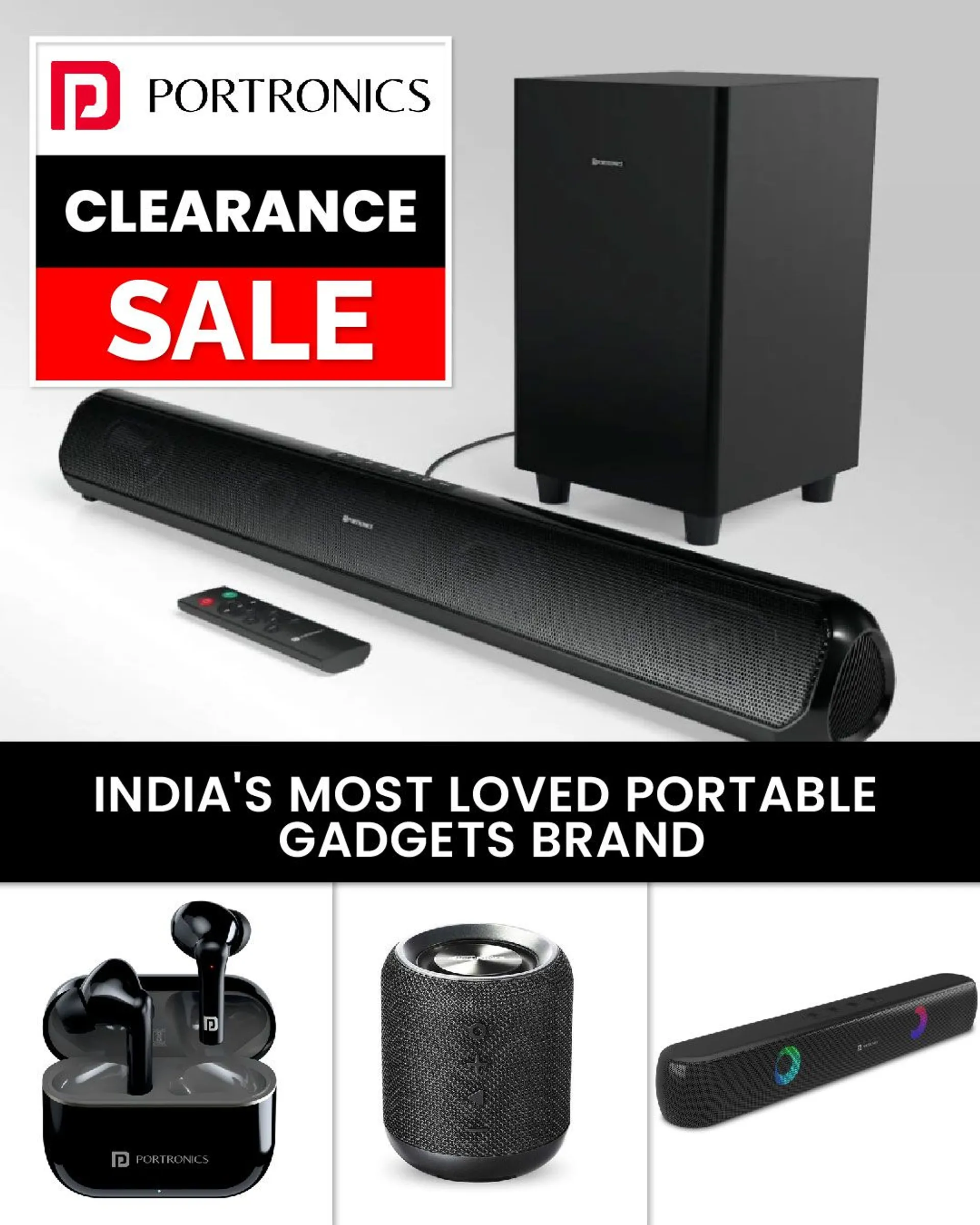 Portronics Offers: Audio from 24 July to 29 July 2024 - Catalogue Page 