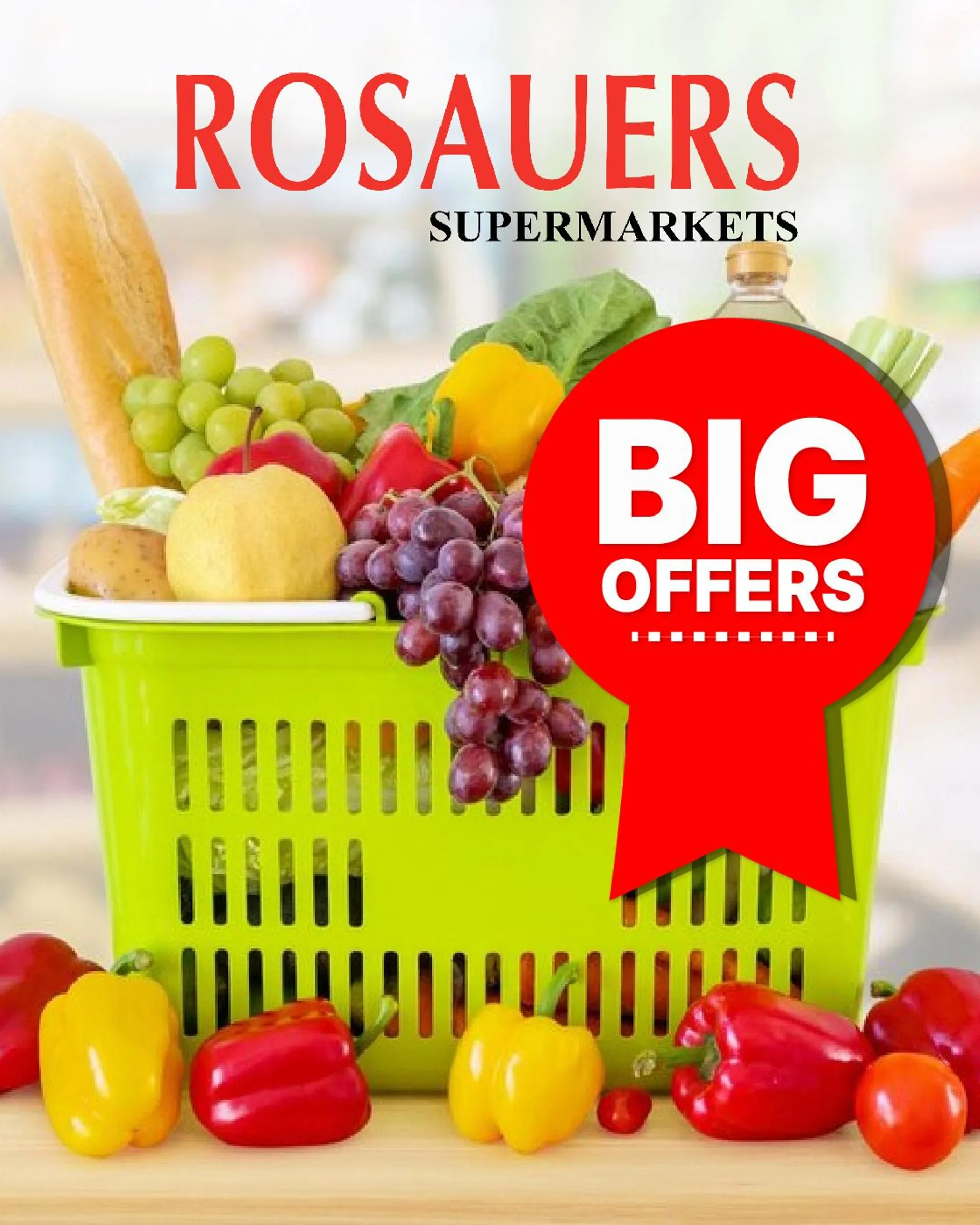 Weekly ad Rosauers Instacart Store Deals from July 3 to July 8 2024 - Page 