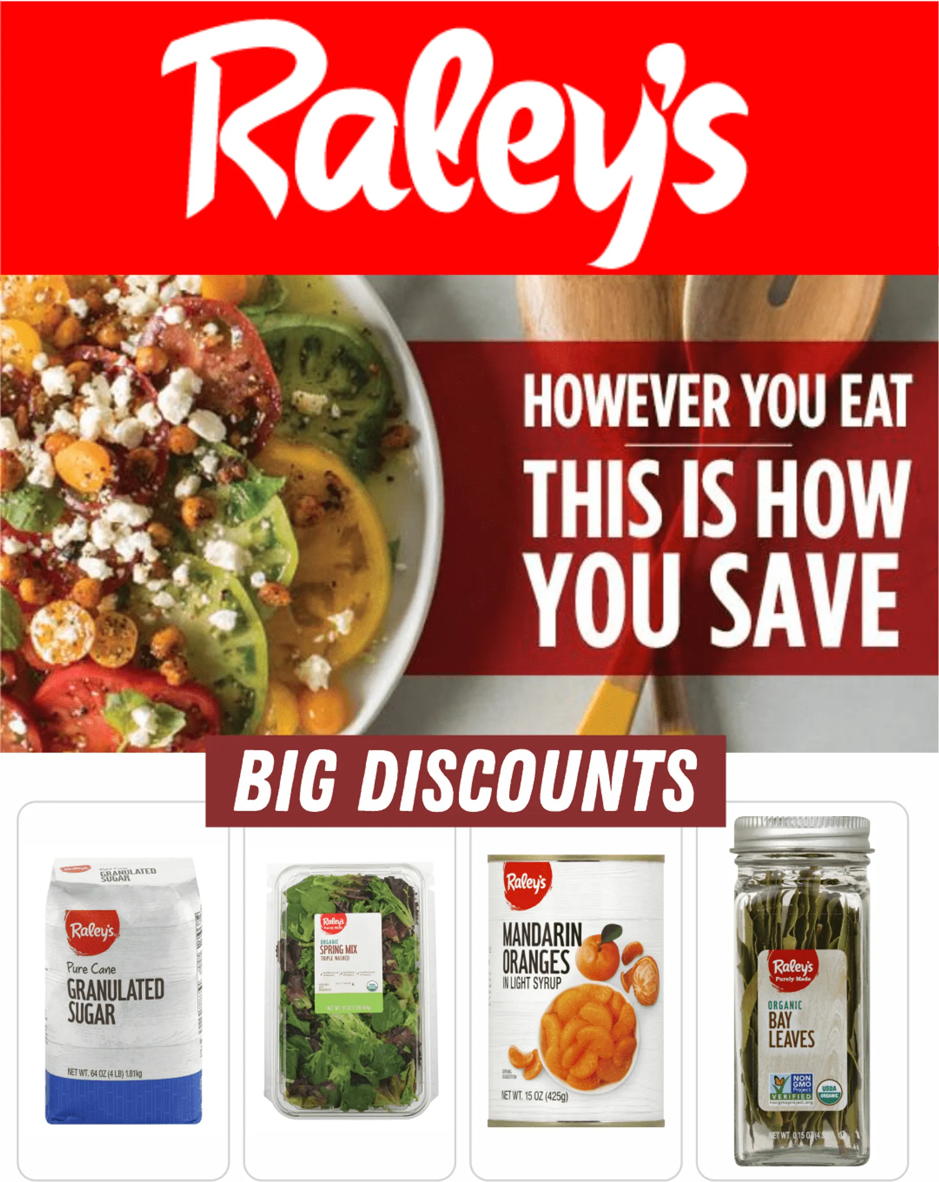 Weekly ad Raley's from March 6 to March 11 2024 - Page 1