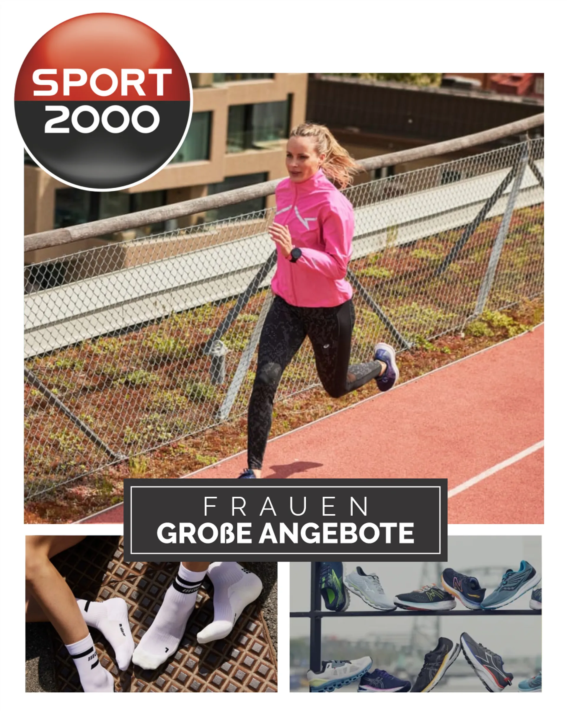 Sport 2000 - Sportartikel Damen von 20. April bis 25. April 2024 - Prospekt seite 1