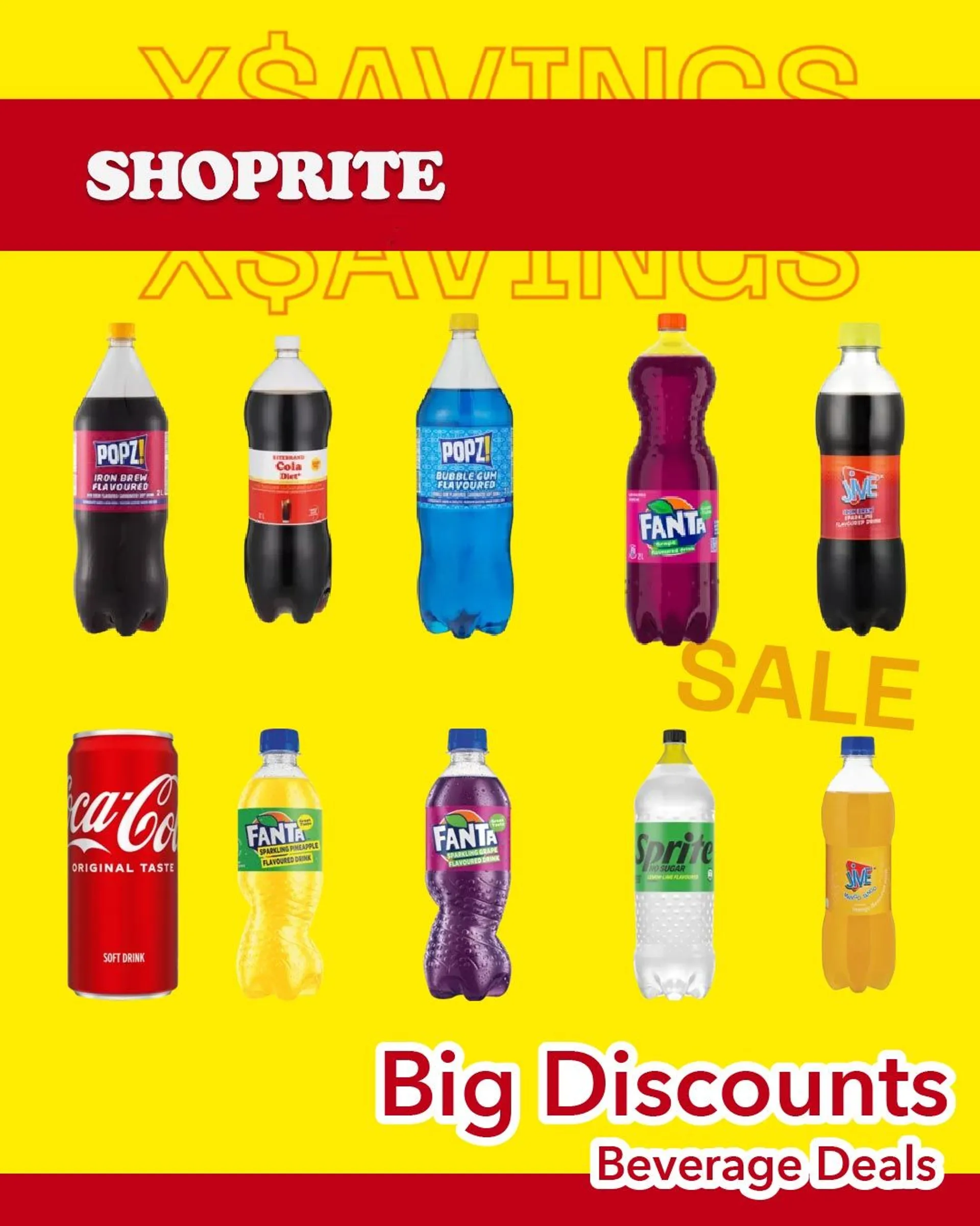 Shoprite Beverage Deals from 16 October to 24 October 2024 - Catalogue Page 1