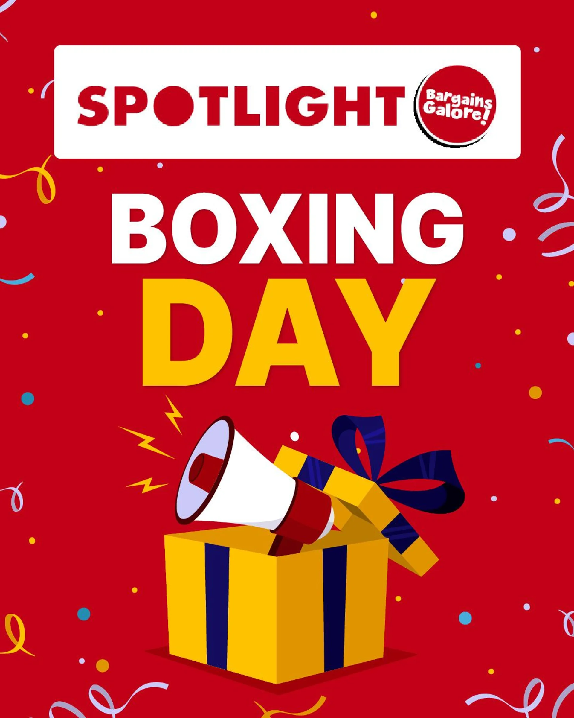 Spotlight - Boxing Day - Catalogue valid from 25 December to 30 December 2023 - page 1