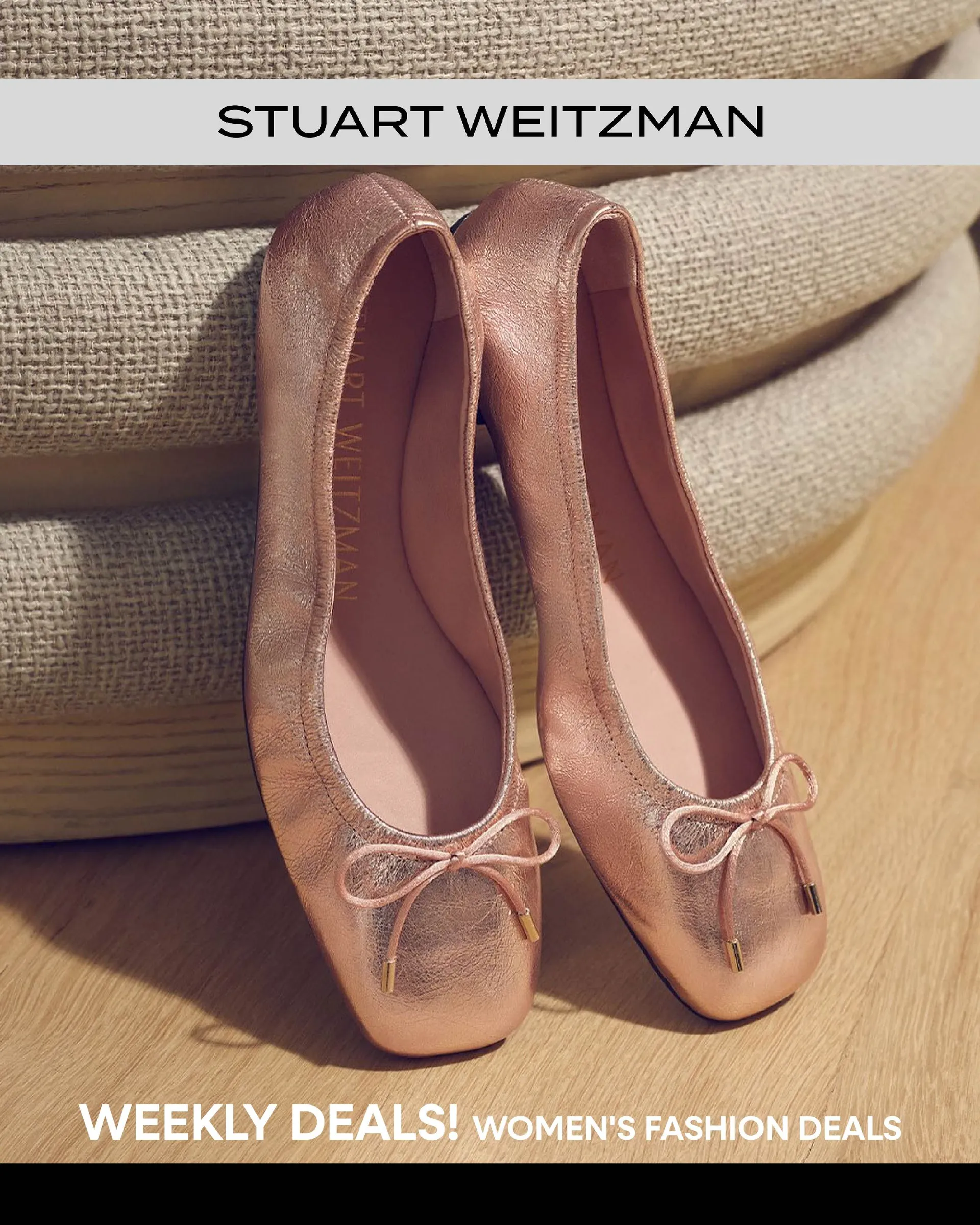 Weekly ad Stuart Weitzman Women's Fashion Deals from October 24 to November 1 2024 - Page 1