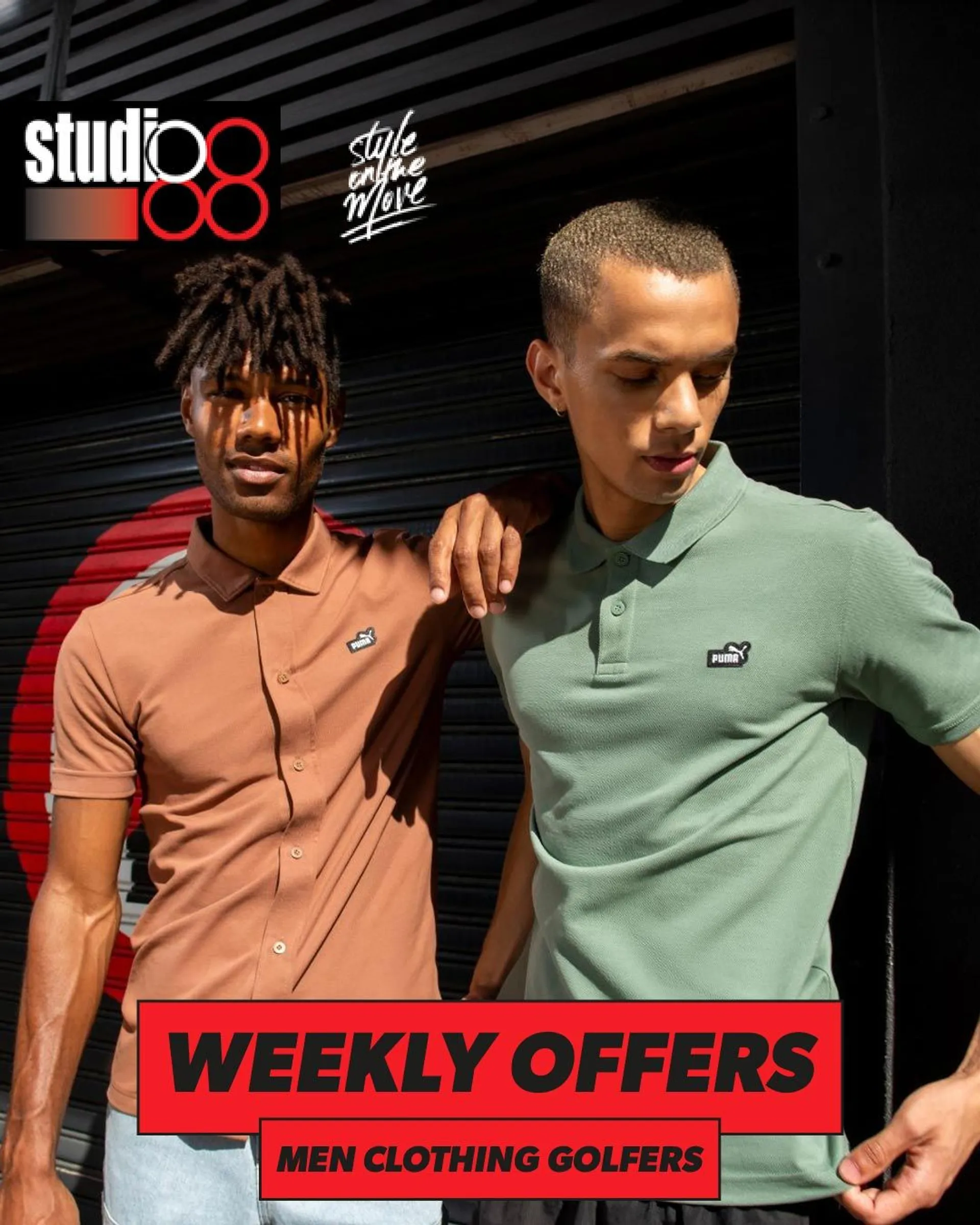 Studio 88 Men's Fashion Deals - 26 July 31 July 2024