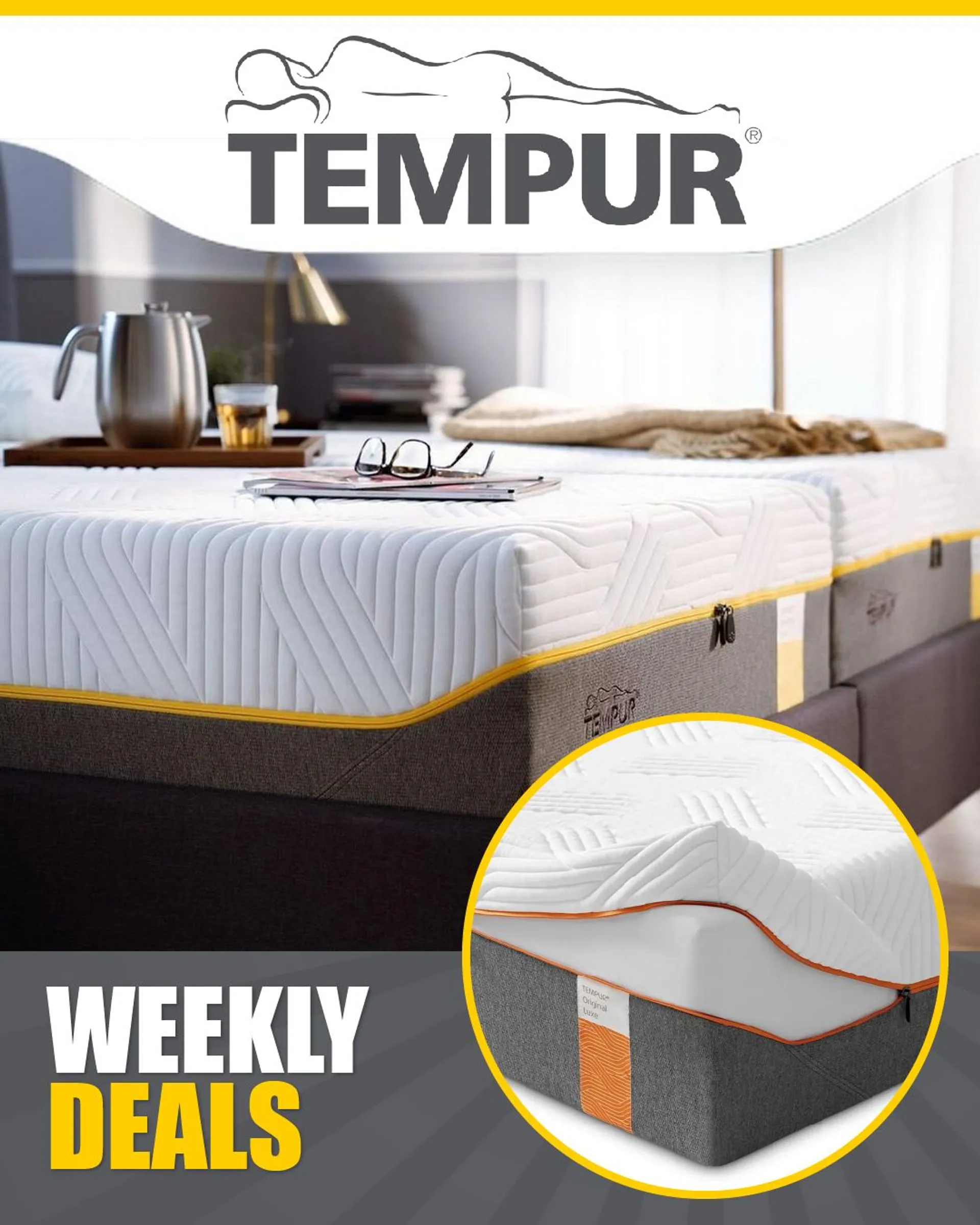 Tempur - Beds & Pillows from 21 February to 26 February 2024 - Catalogue Page 