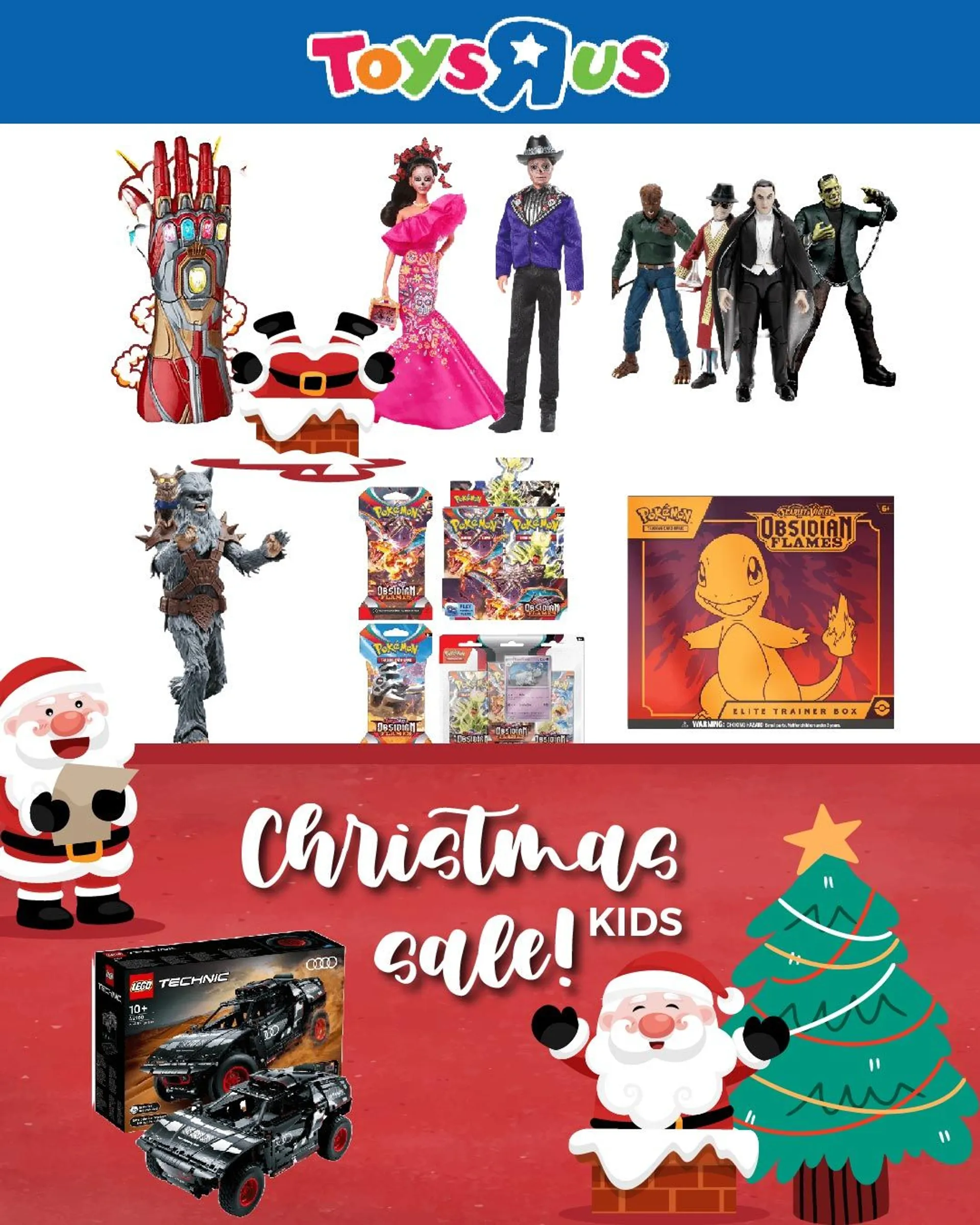 TOYS R US - Christmas sale from 31 December to 5 January 2024 - Catalogue Page 1