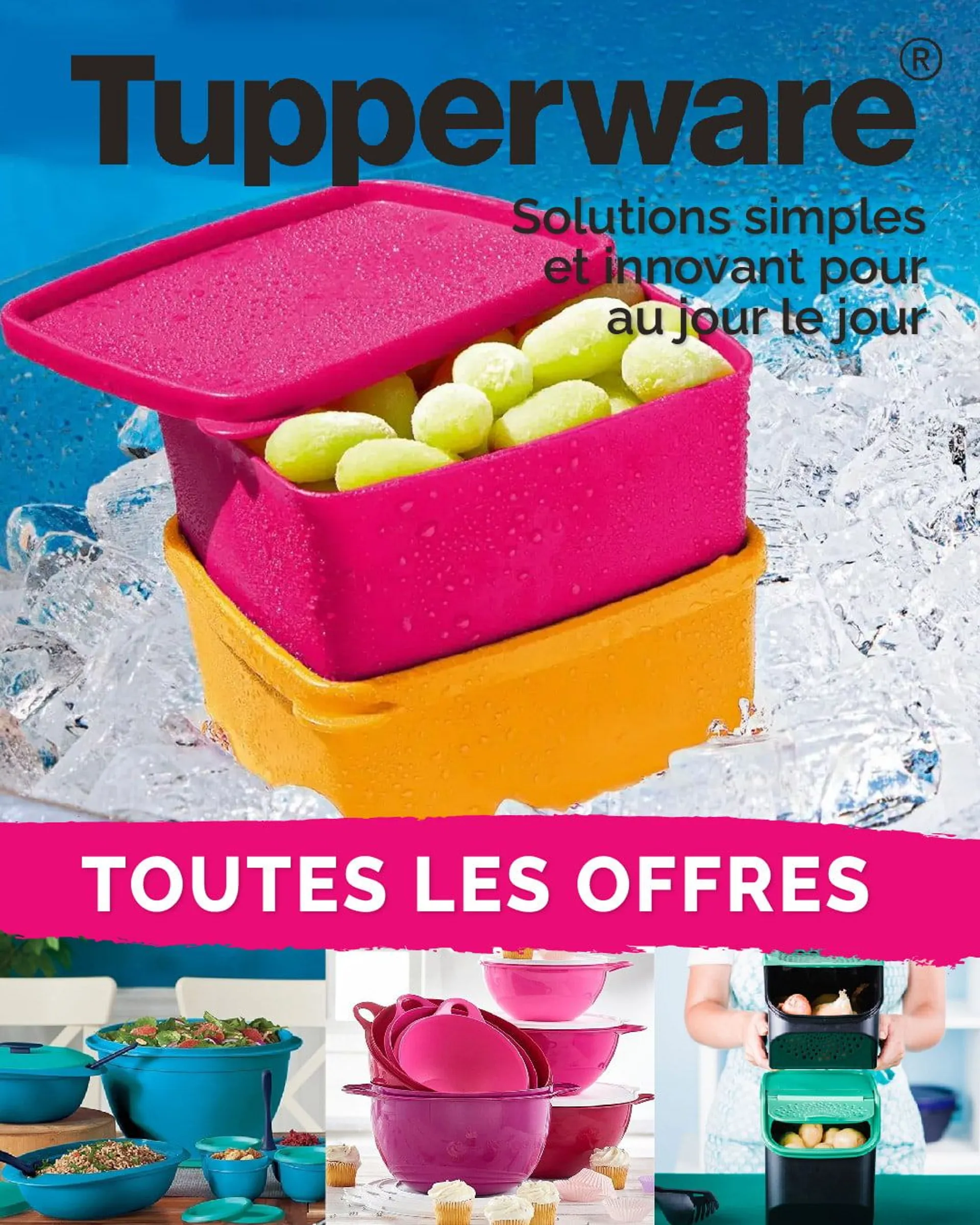 Tupperware - Offres du 24 mai au 29 mai 2023 - Catalogue page 1