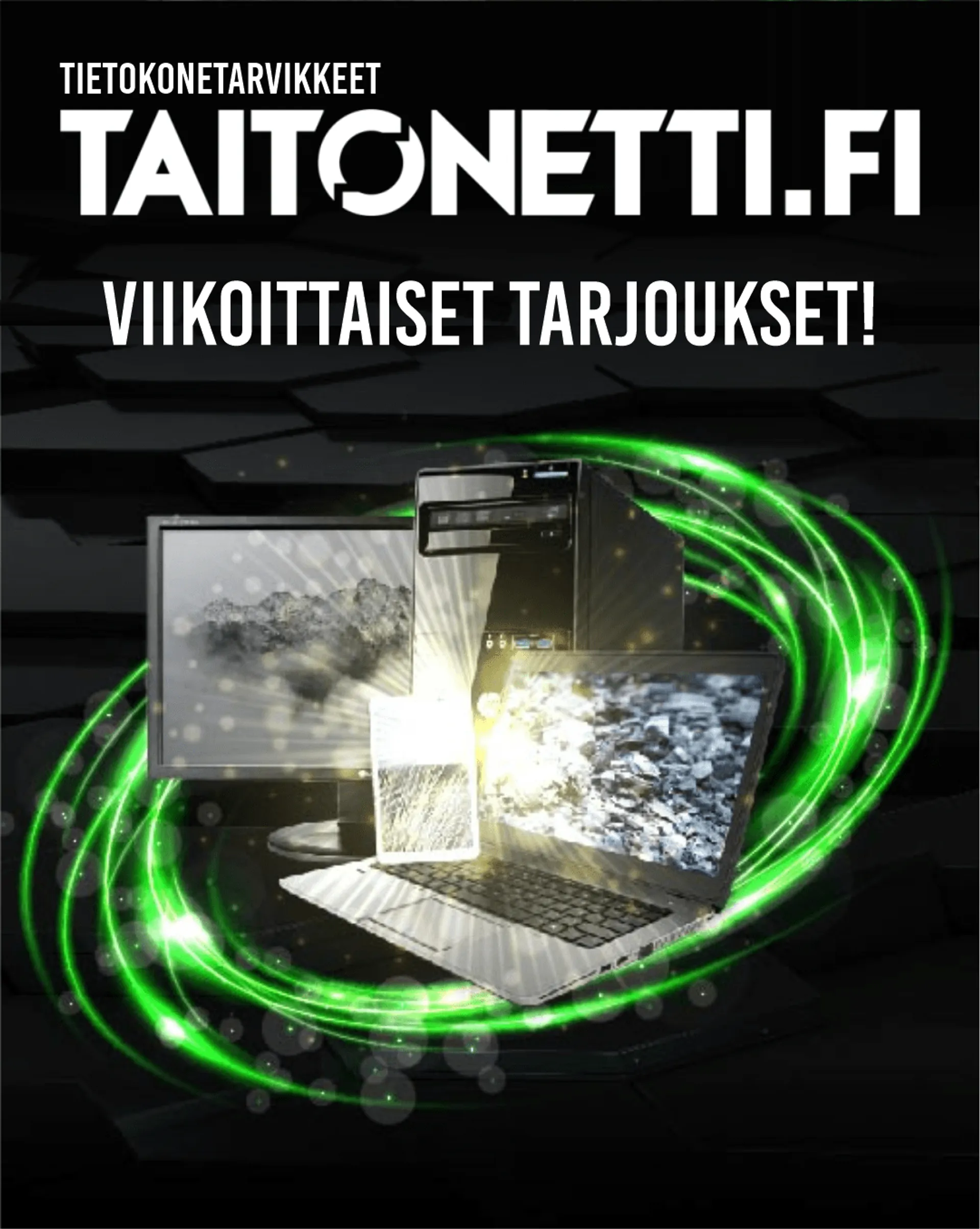 Taitonetti - Tietokonetarvikkeet voimassa alkaen 17. toukokuuta - 22. toukokuuta 2024 - Tarjouslehti sivu 