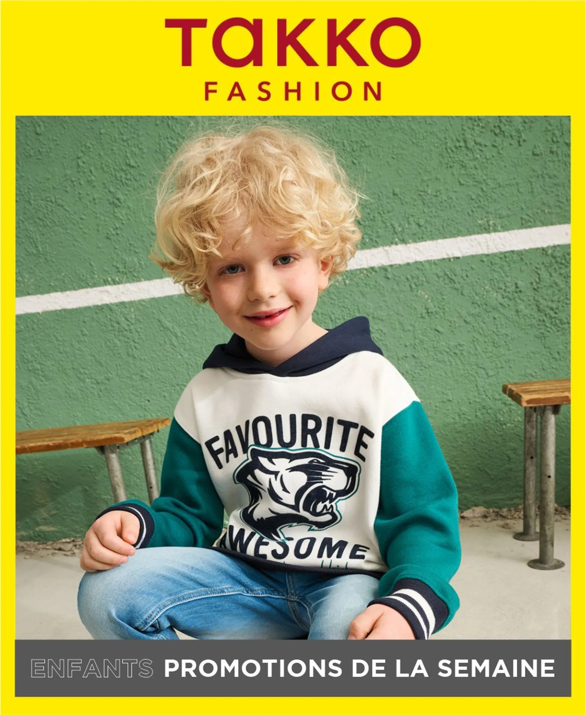 Offres sur les vêtements et accessoires pour enfants. du 31 mars au 5 avril 2024 - Catalogue page 1