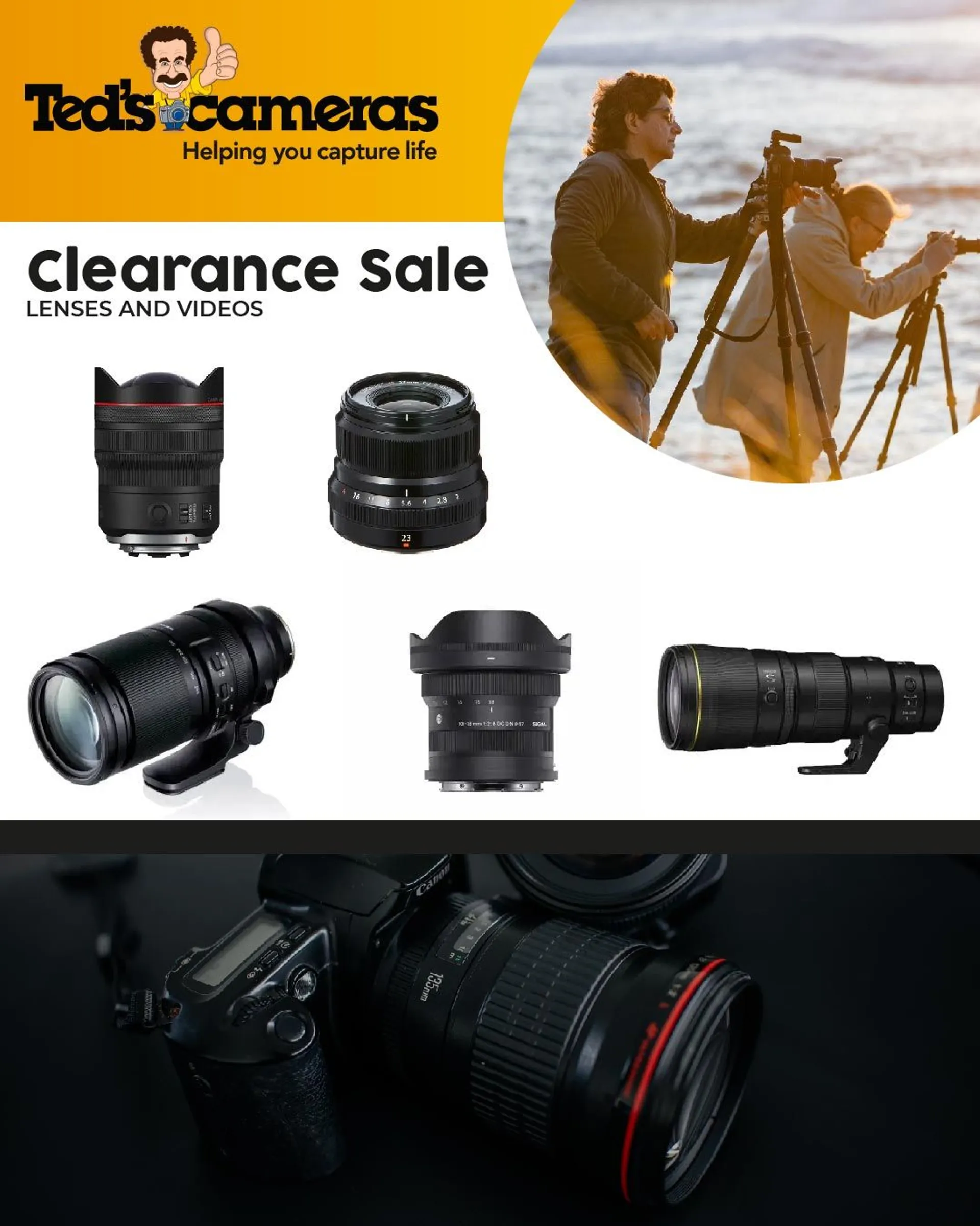 Teds ´s Cameras - Electronics Lentes y videos - Catalogue valid from 26 March to 31 March 2024 - page 