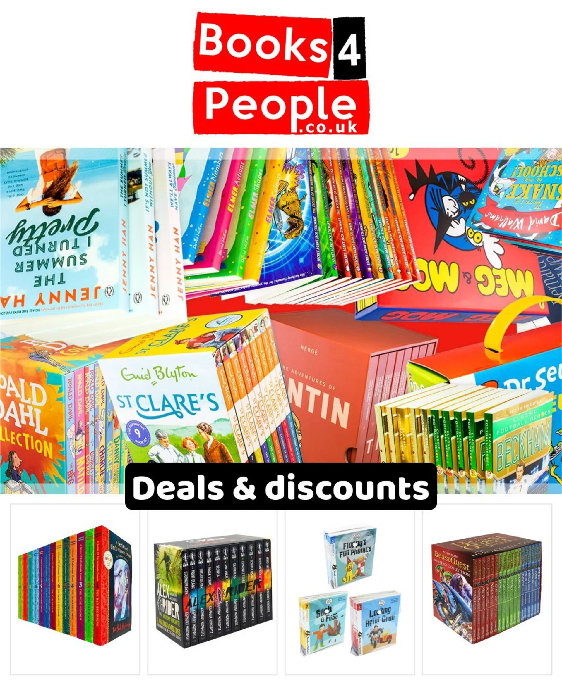 Offers on fiction books for adults from 17 April to 22 April 2024 - Catalogue Page 1