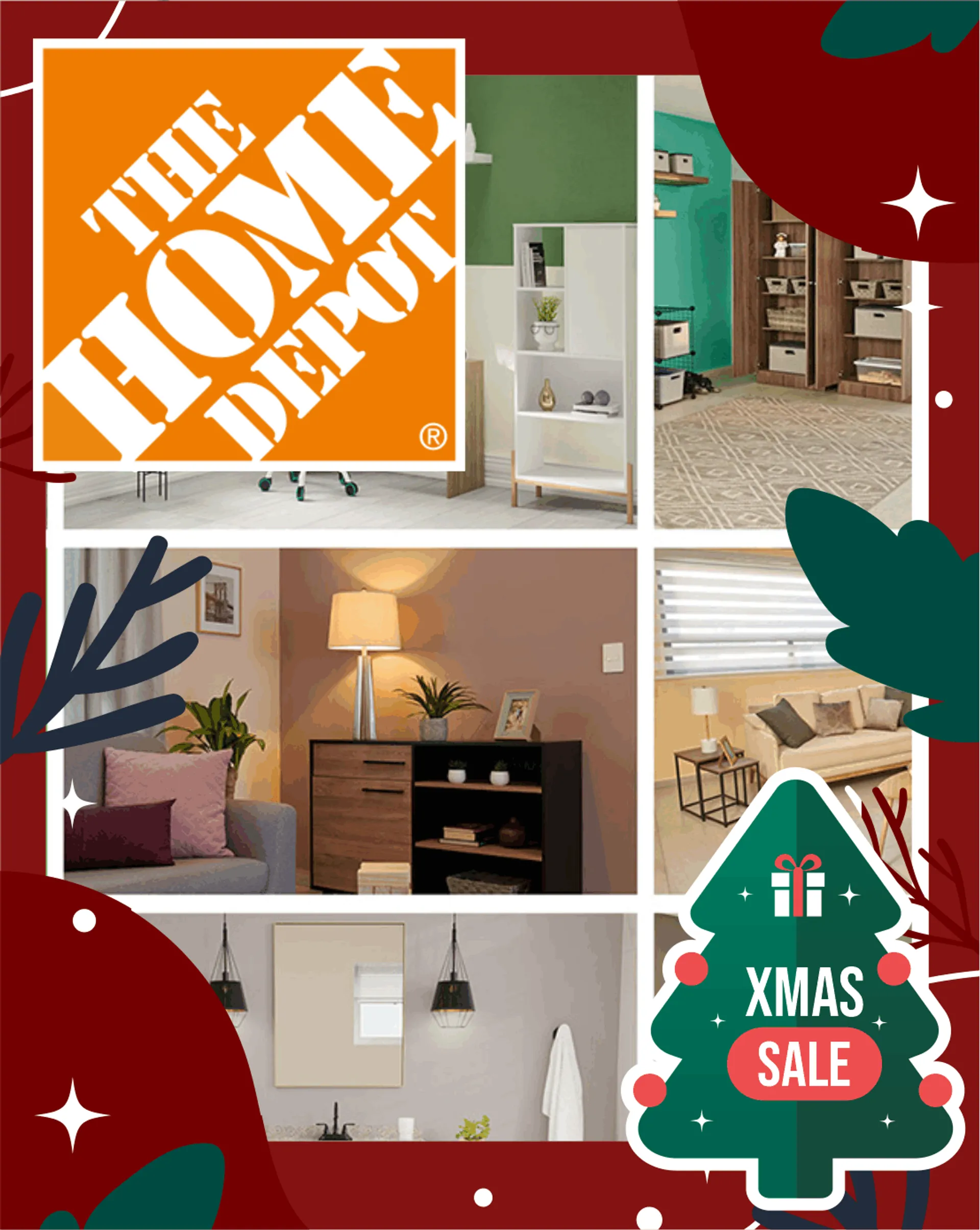 The Home Depot Christmas sale valid until December 23, 2023