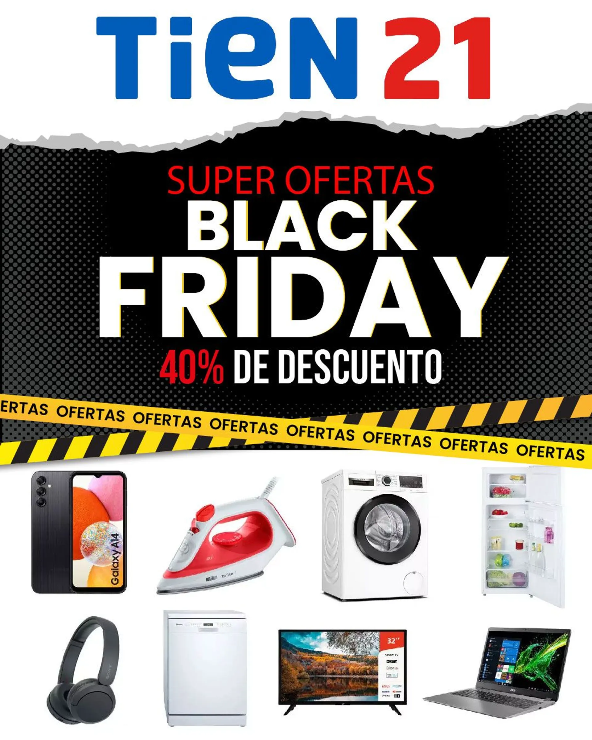 Catálogo de Tien 21 - Black Friday 13 de noviembre al 18 de noviembre 2023 - Página 1