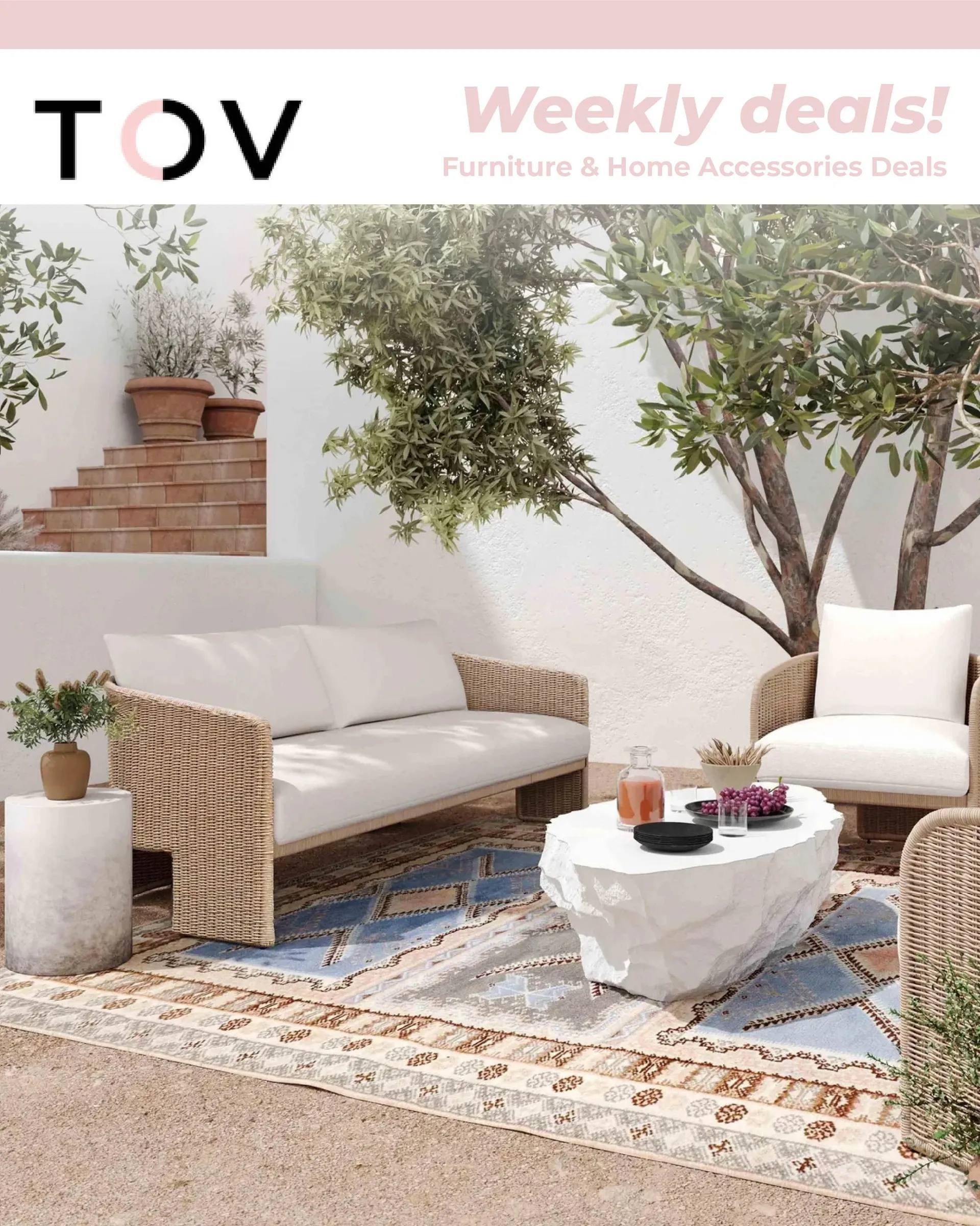 Weekly ad Tov Furniture & Home Accessories Deals from July 24 to July 29 2024 - Page 