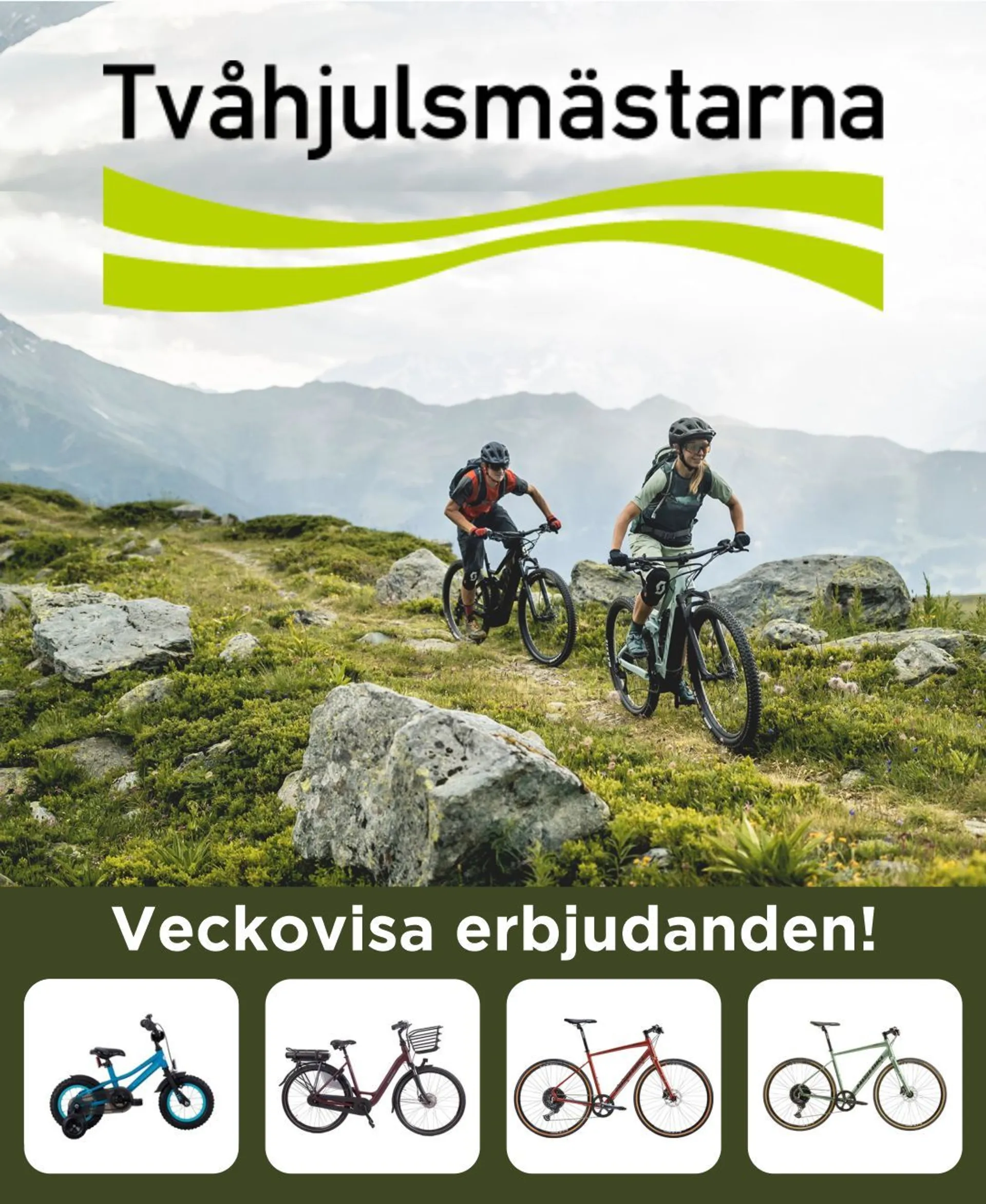 Erbjudanden på cyklar och tillbehör från 20 juli till 25 juli 2024 - Reklamblad sidor 