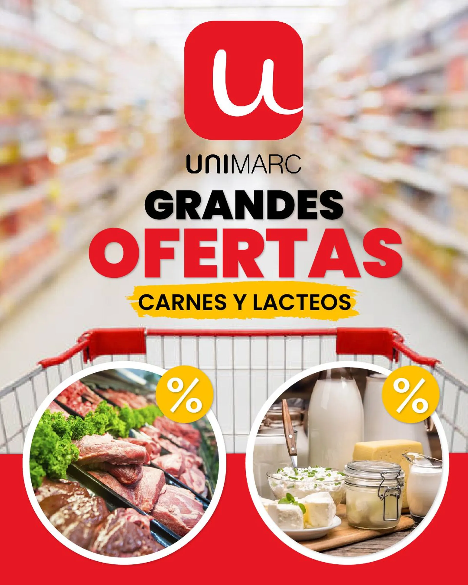 Catálogo de Unimarc - Carnes y lacteos 24 de abril al 29 de abril 2023 - Página 1