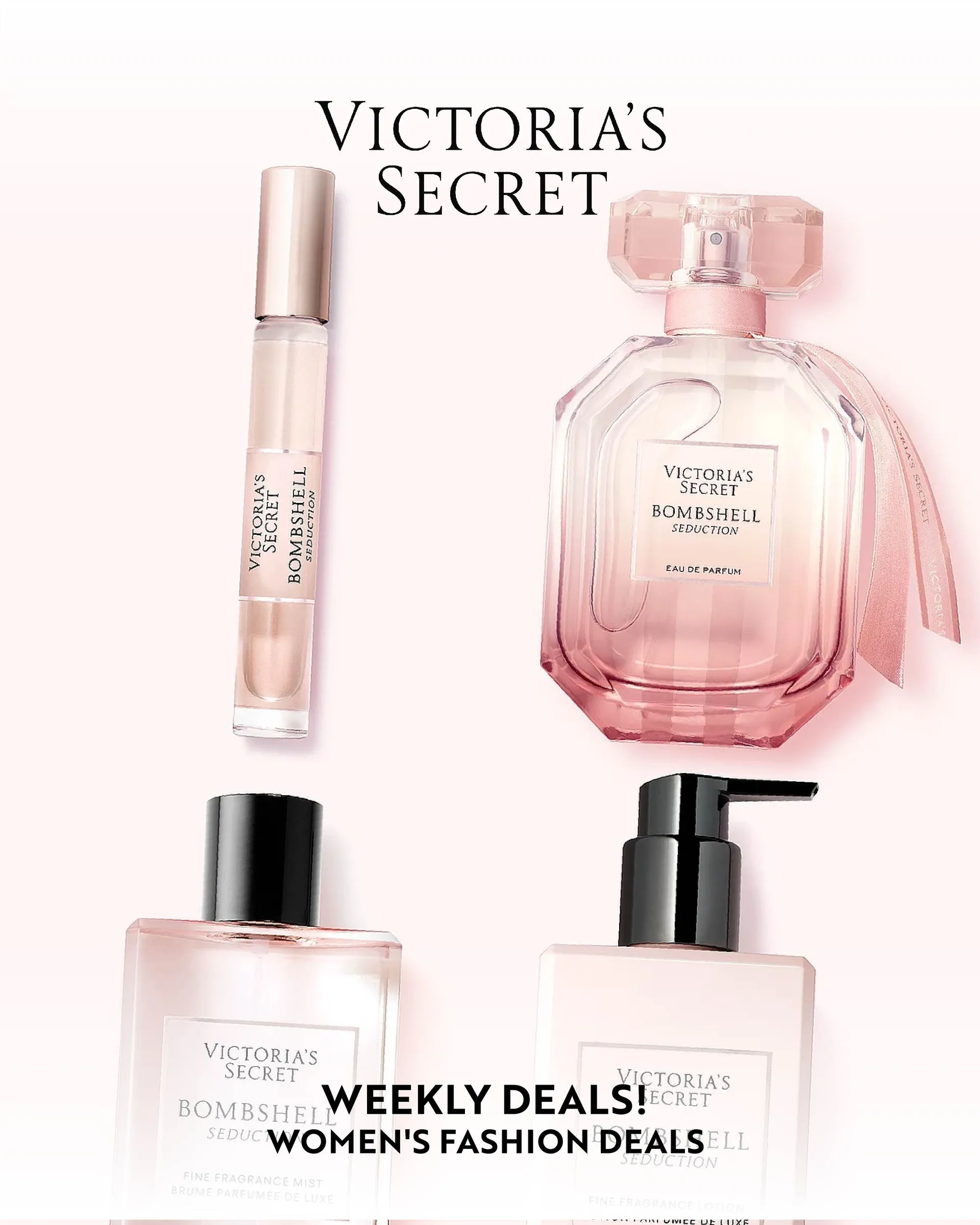 Weekly ad Victoria's Secret Women's Fashion Deals from September 1 to September 6 2024 - Page 1