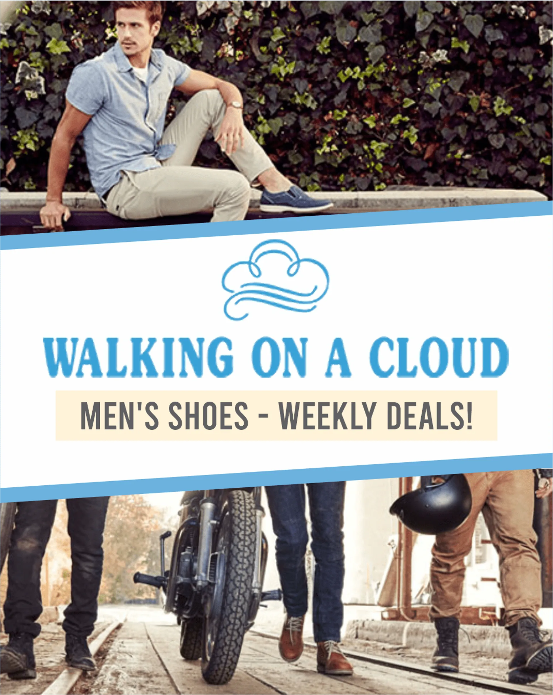 Walking On A Cloud - Men Shoes from February 22 to February 27 2024 - flyer page 