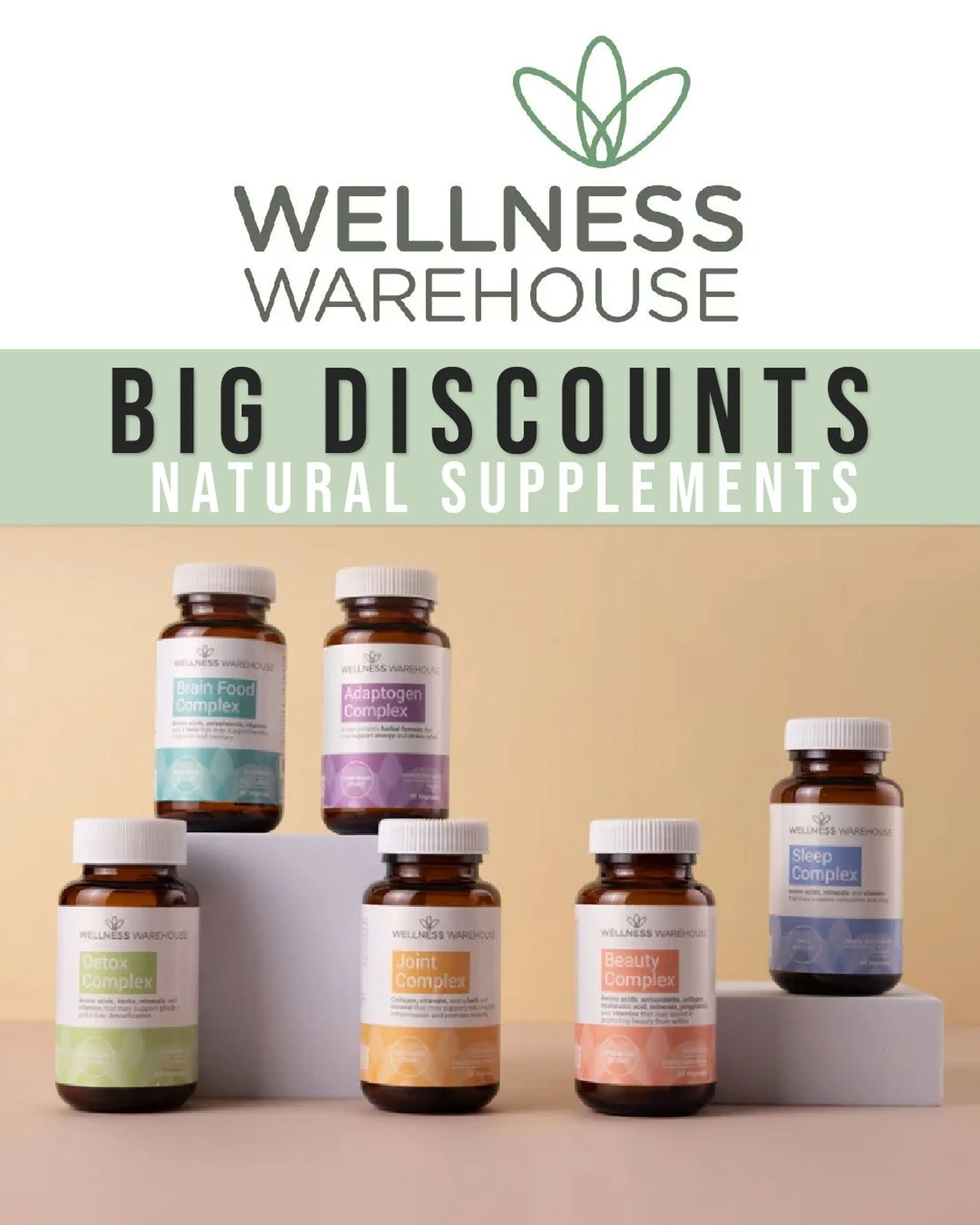Offers on natural supplements. - 24 June 29 June 2024