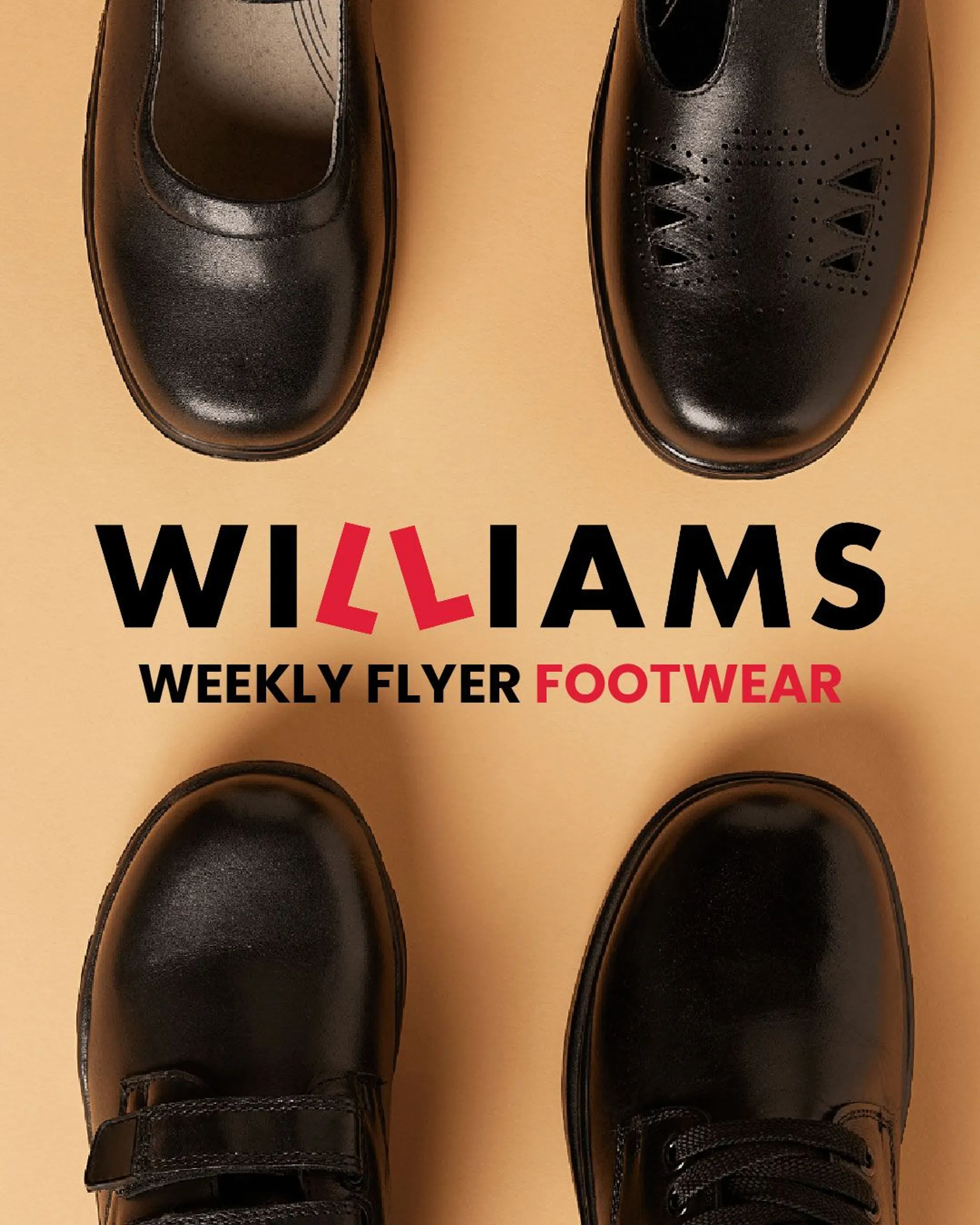 Williams Shoes - Catalogue valid from 22 April to 27 April 2024 - page 1