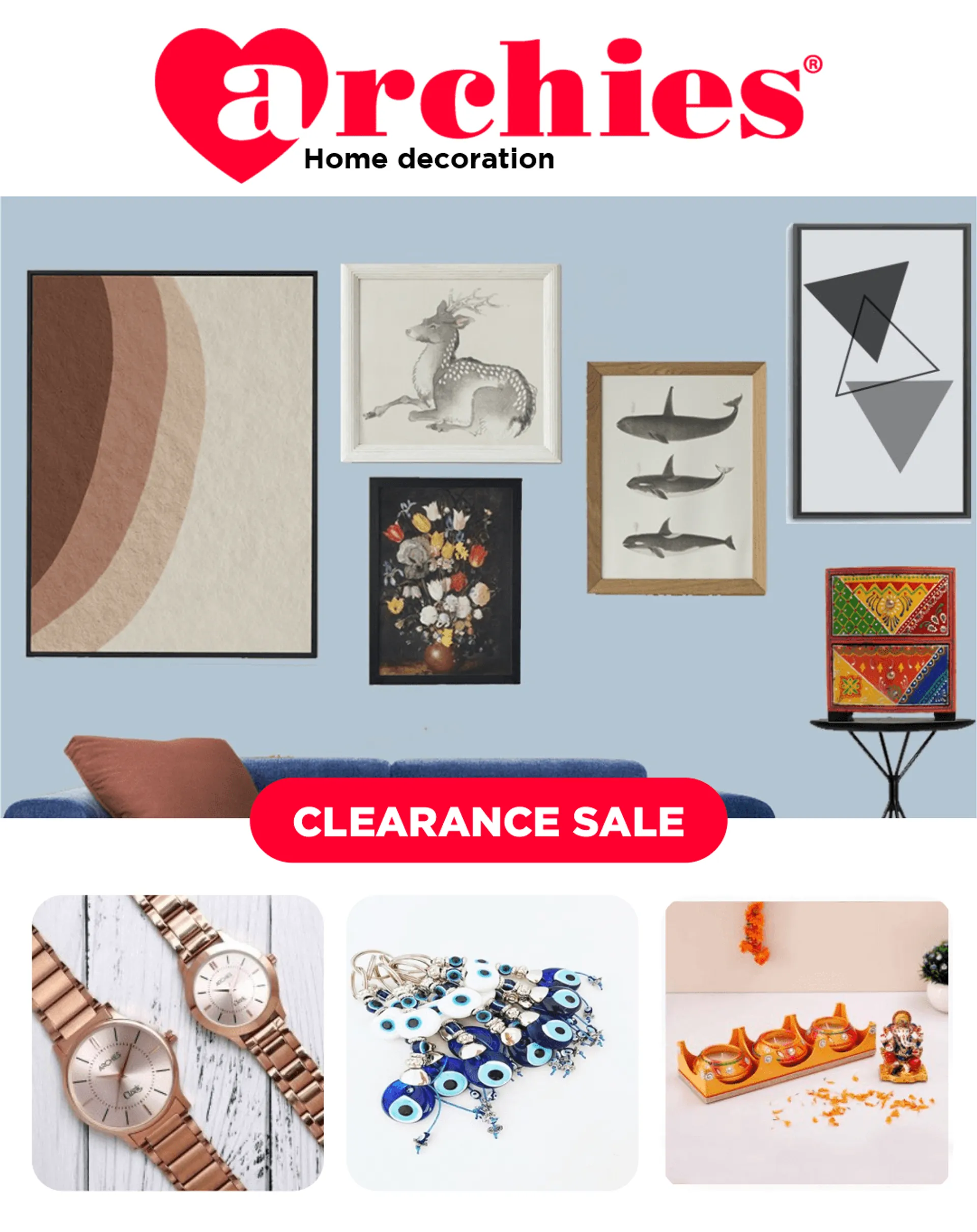 Archies Offers: Home Decor from 24 July to 29 July 2024 - Catalogue Page 