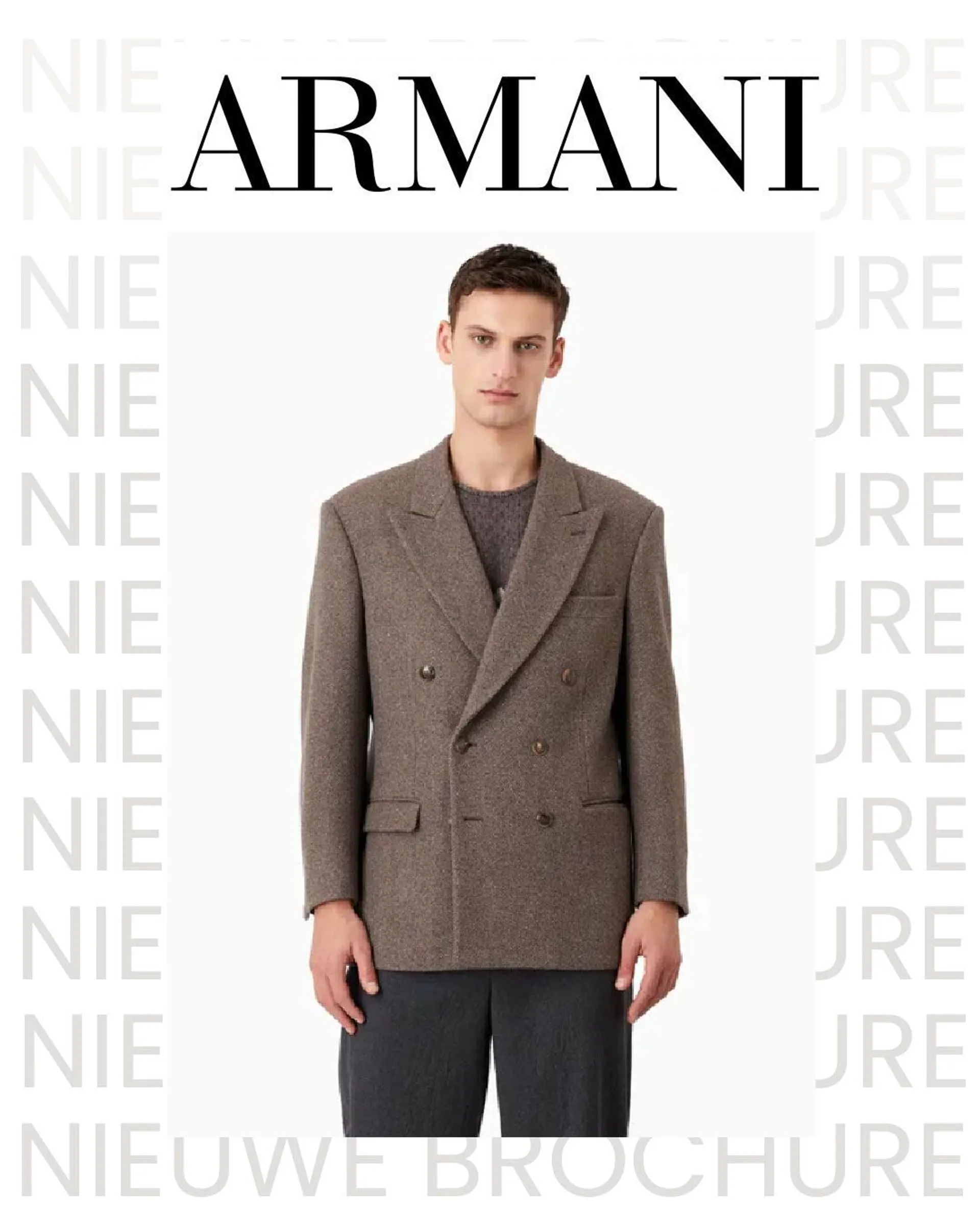 Armani - Mode Men van 13 maart tot 18 maart 2024 - Folder pagina 1