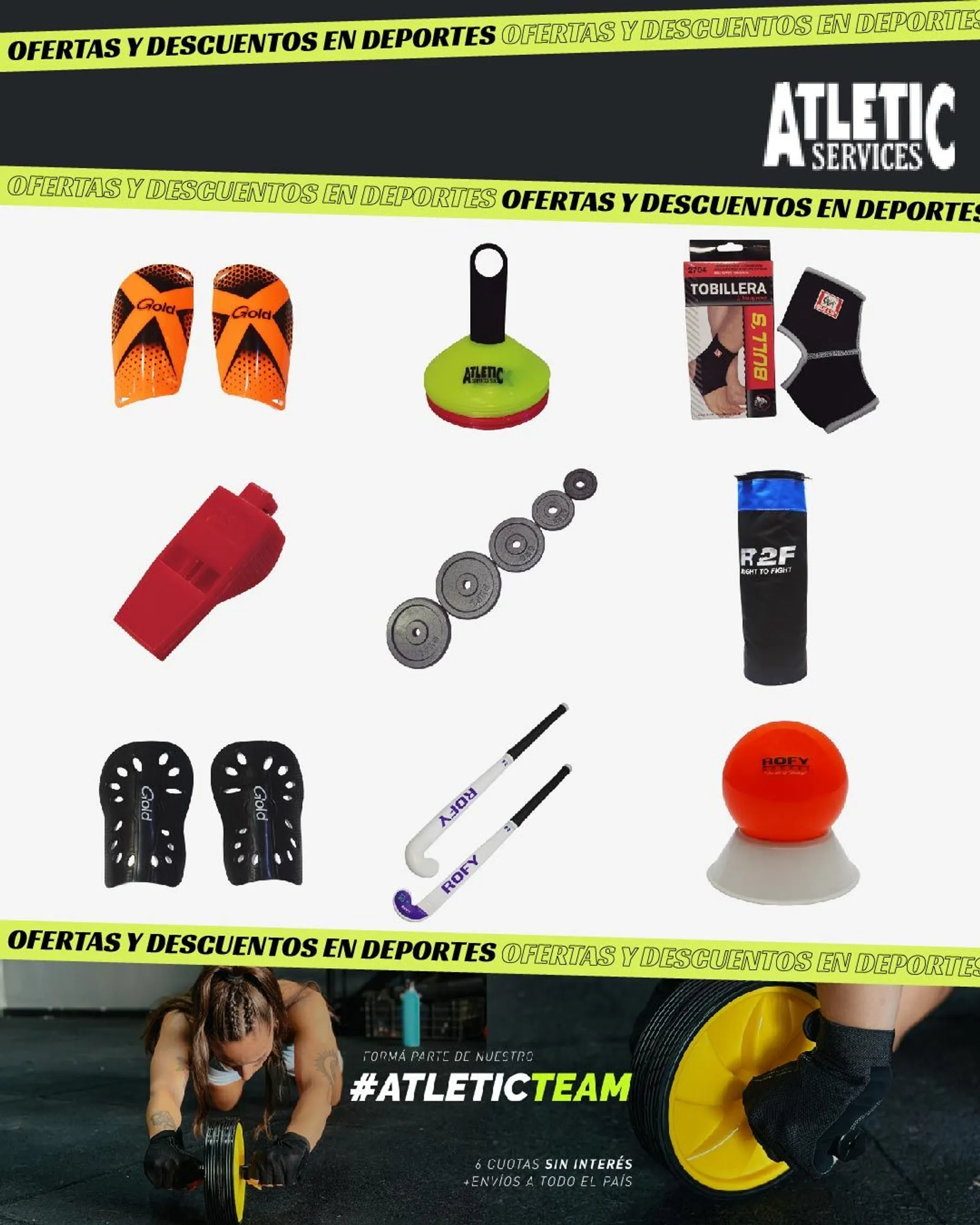 Athletic services ofertas semana