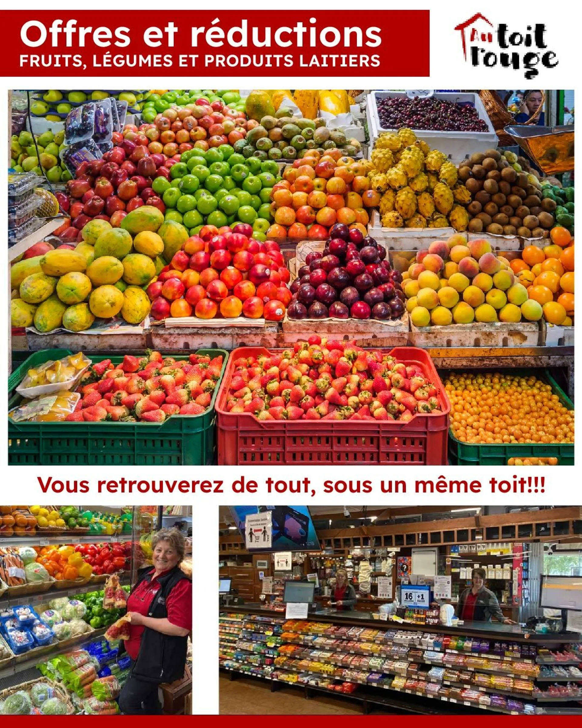 Offres sur les fruits, les légumes et les produits laitiers du 4 mai au 9 mai 2024 - Circulaires page 