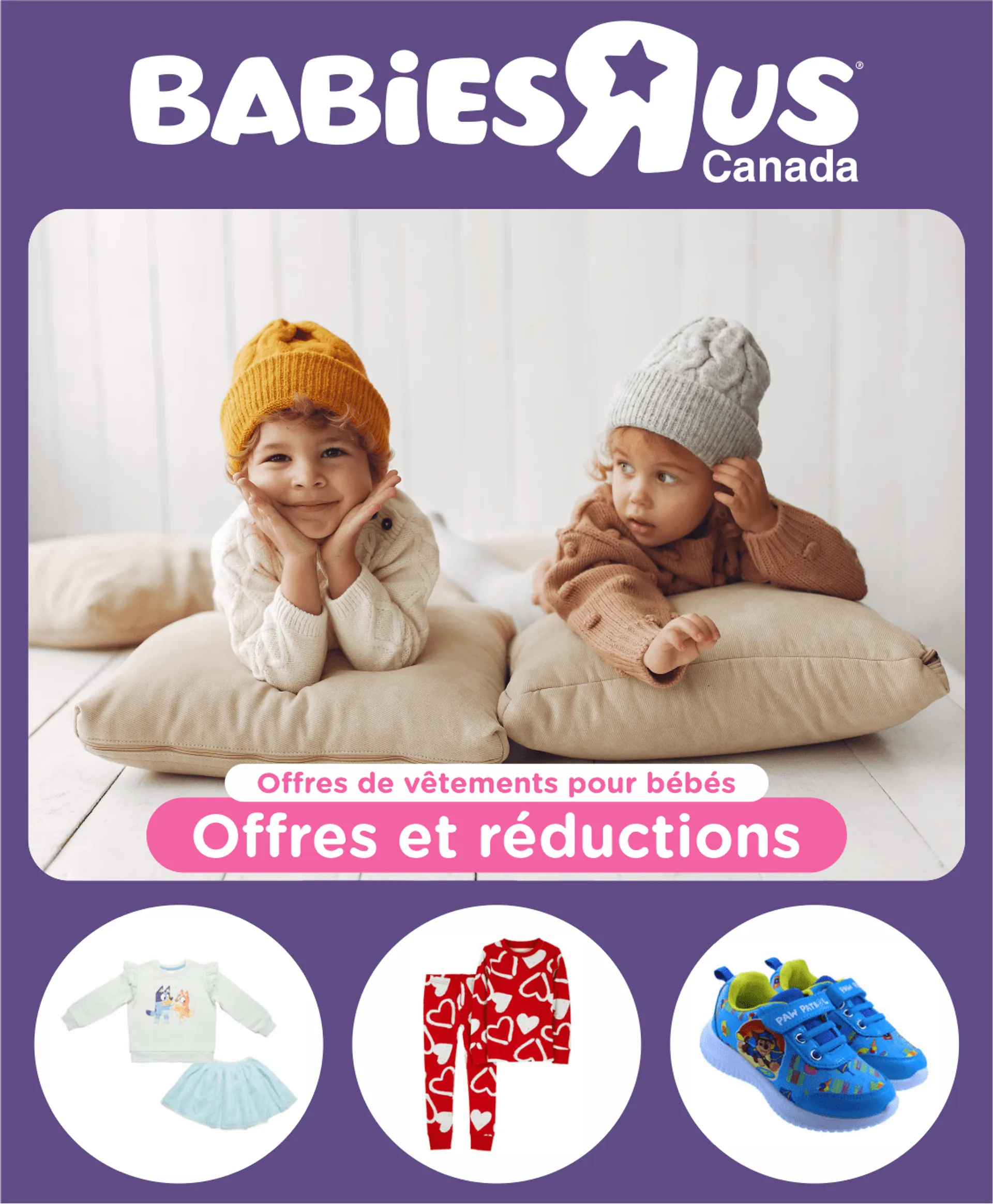 Offres de vêtements pour bébés du 12 mai au 17 mai 2024 - Circulaires page 