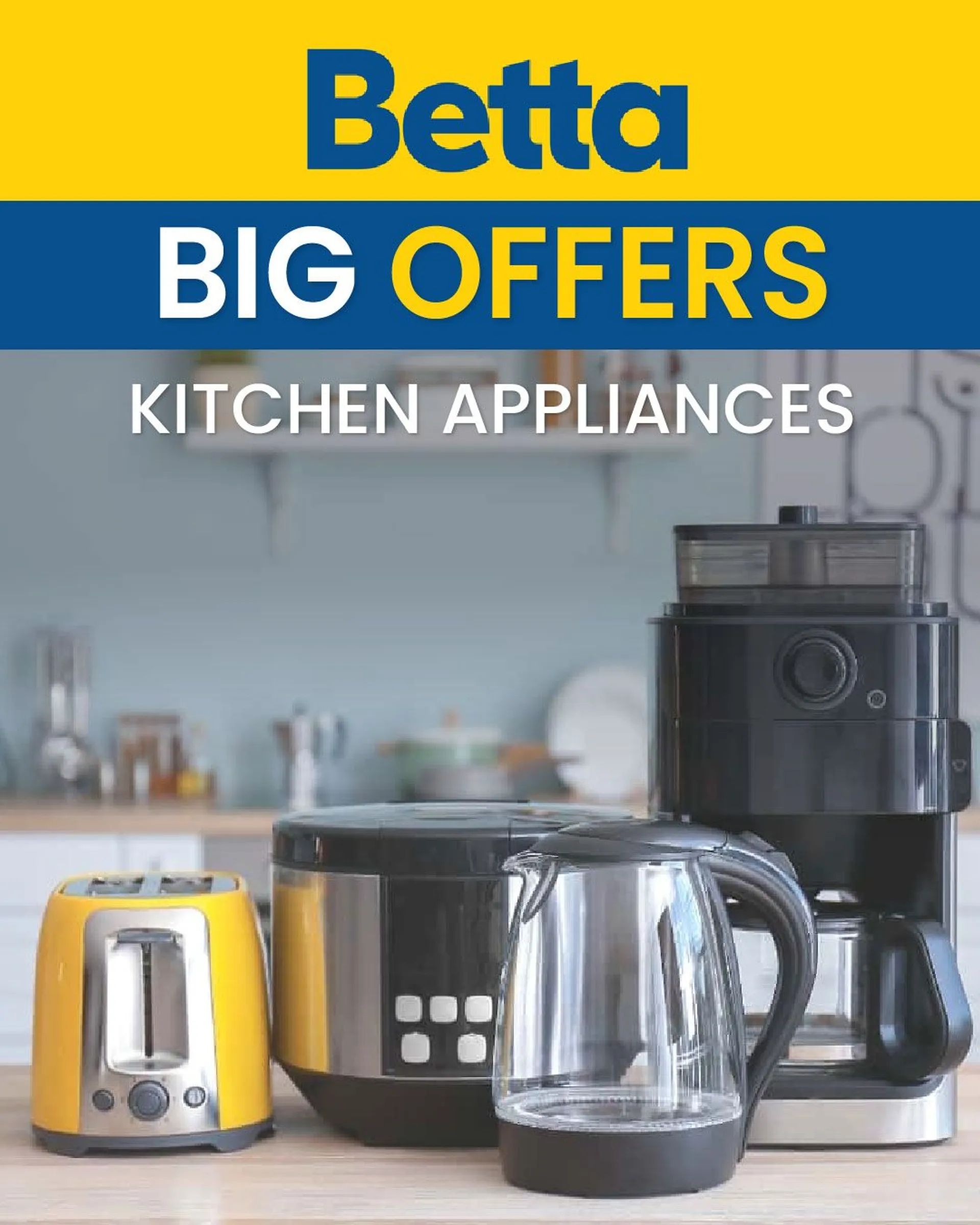 Offers on kitchen appliances. - 23 April 28 April 2024 - Page 1