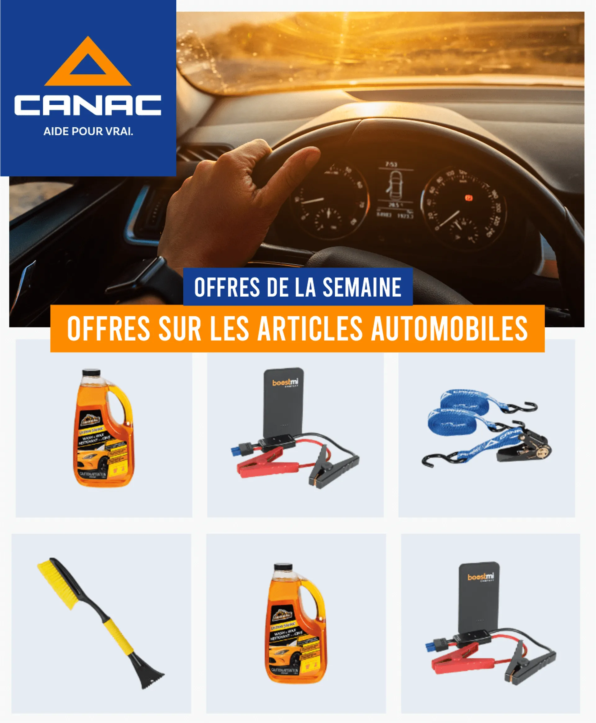 Canac Promos: Articles Automobiles du 21 octobre au 29 octobre 2024 - Circulaires page 