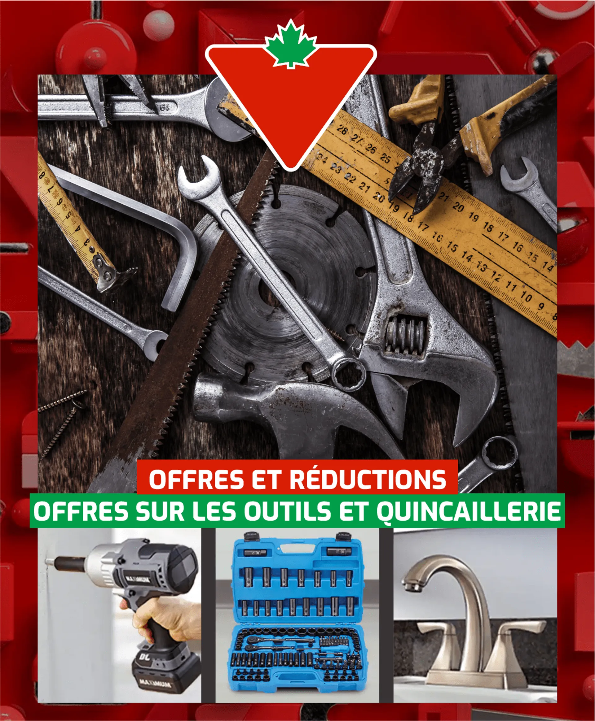 Canadian Tire Promos du 17 octobre au 25 octobre 2024 - Circulaires page 1