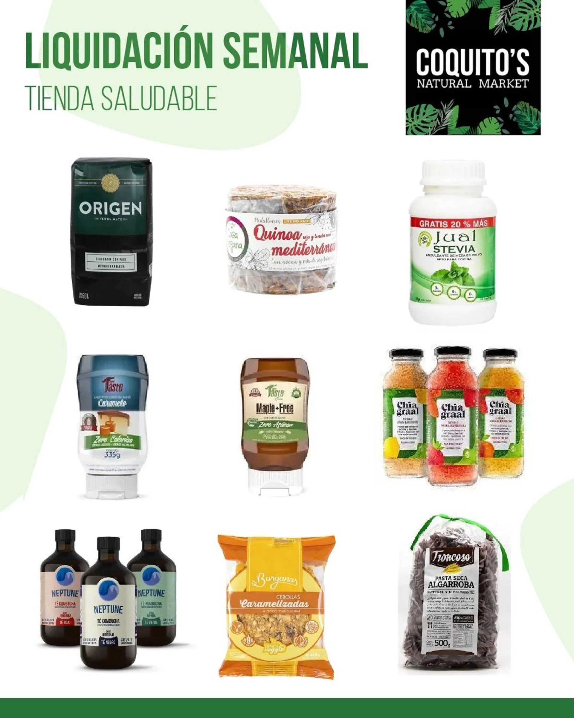 Coquitos tienda saludable