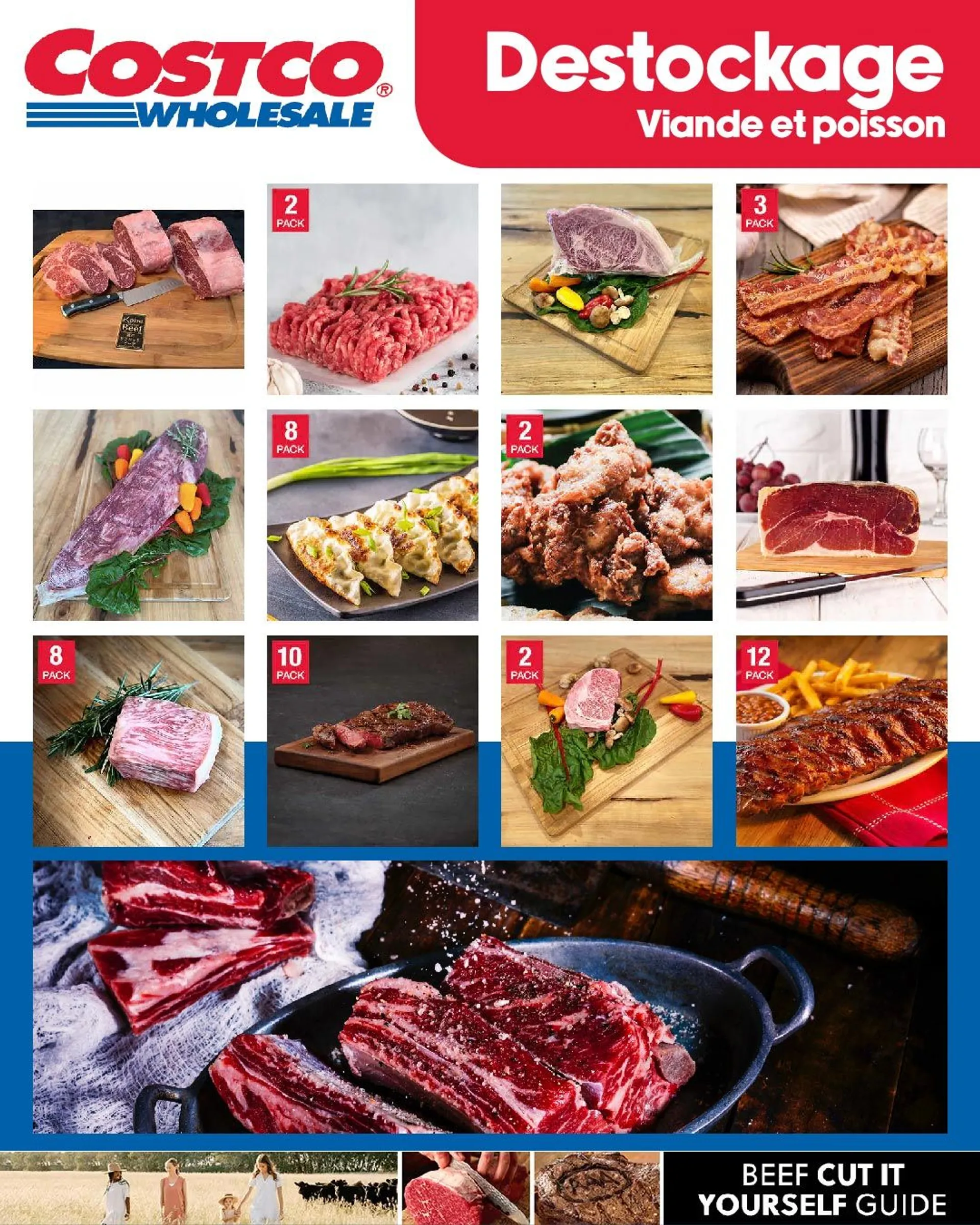 Costco Promos: Viande & Poisson du 24 janvier au 8 février 2025 - Circulaires page 1