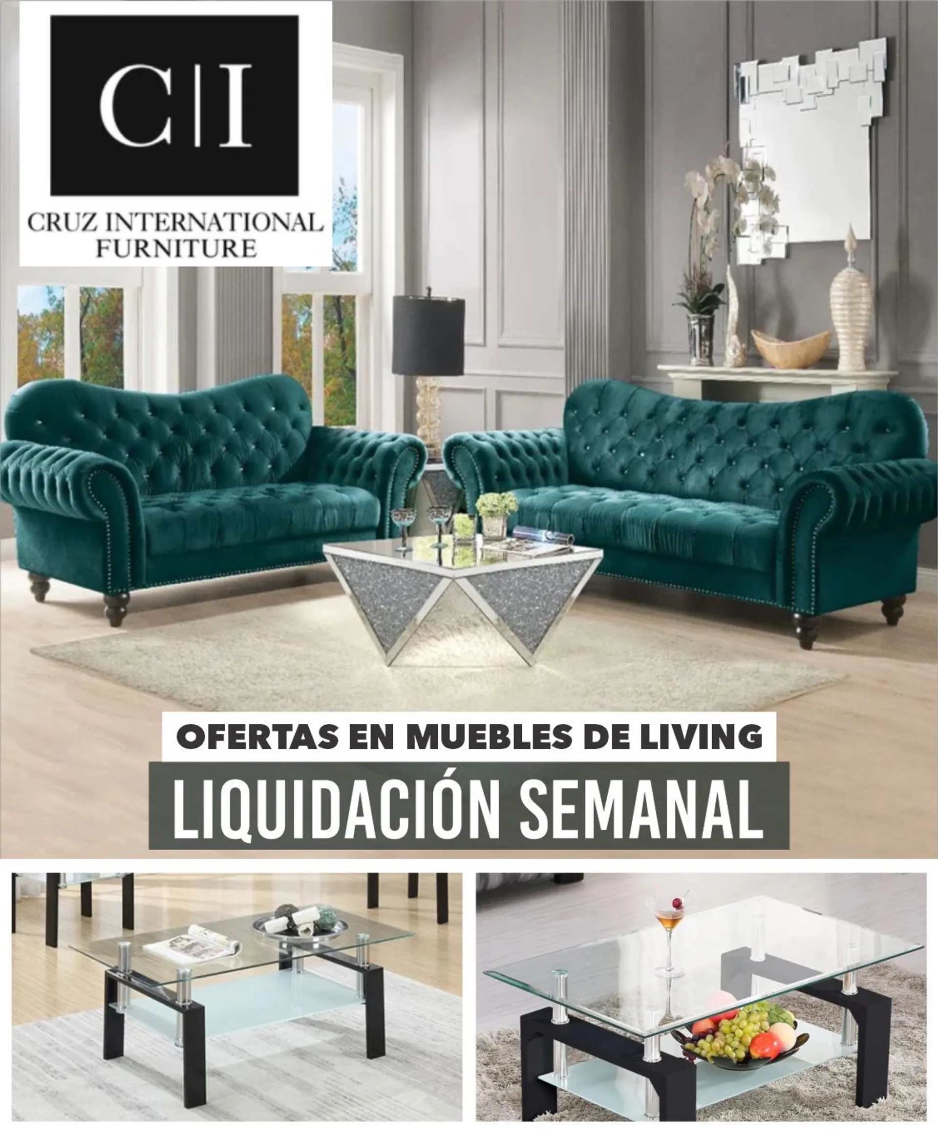 Catálogo de Ofertas en muebles de living 7 de abril al 12 de abril 2024 - Página 