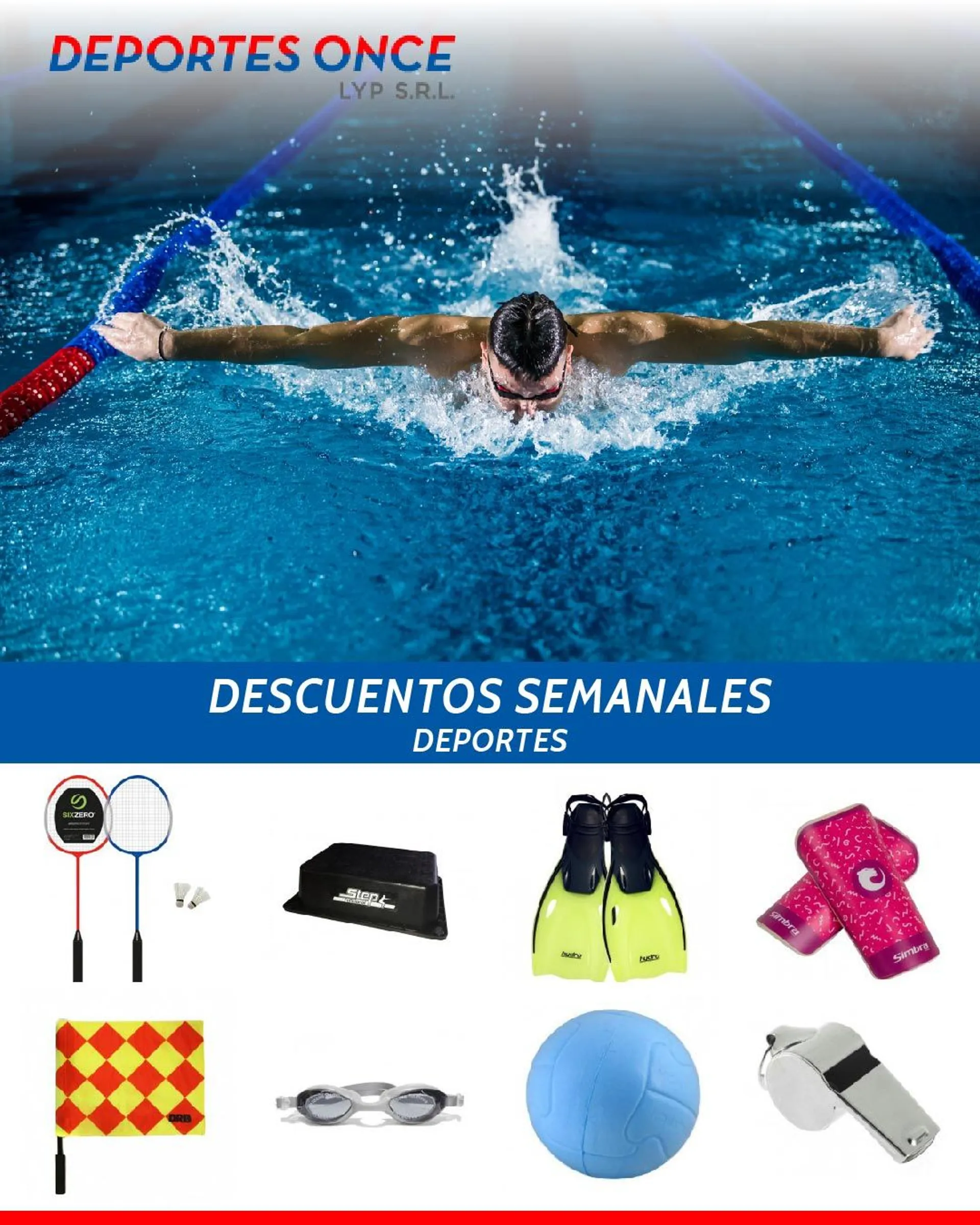 Ofertas en productos deportivos