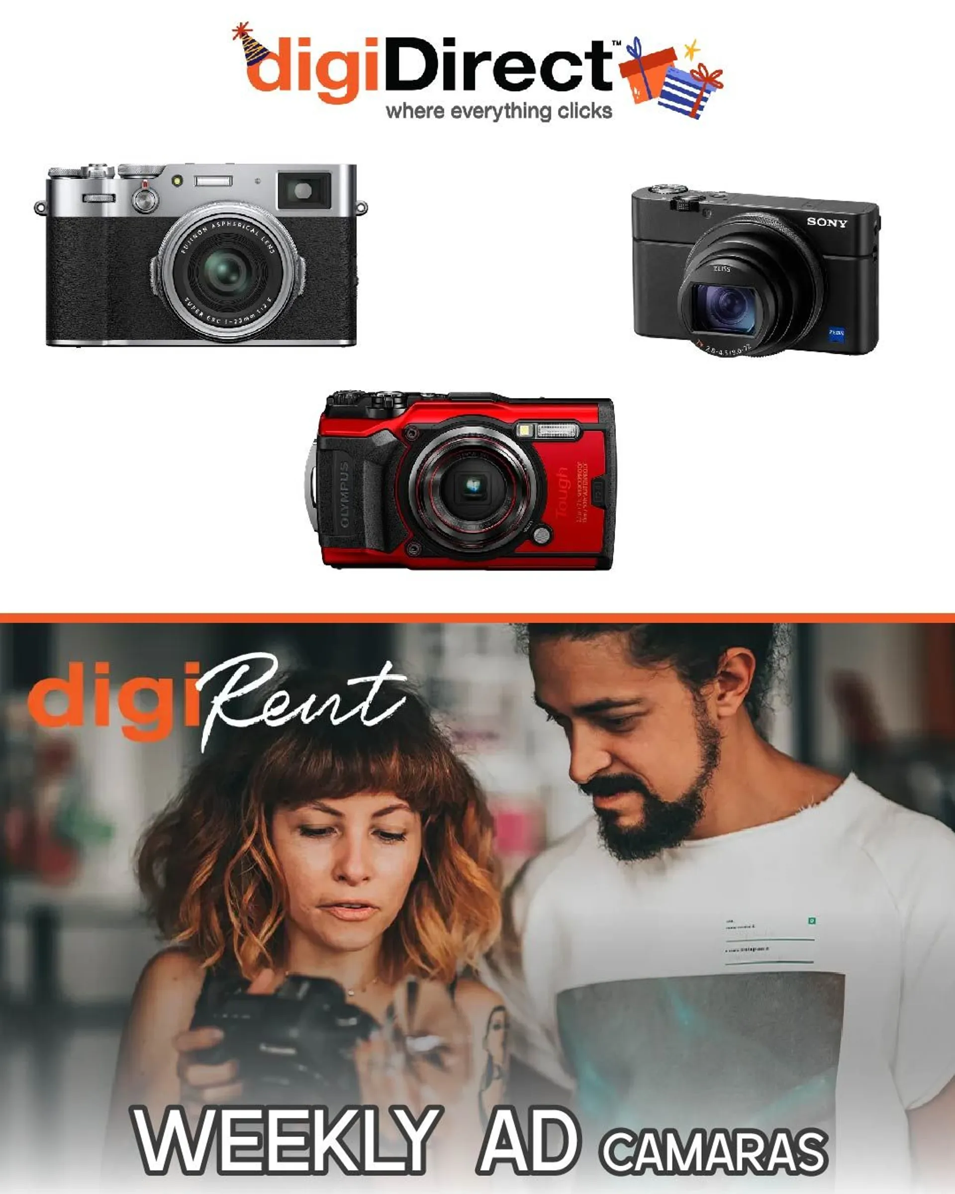 Offer on cameras. - Catalogue valid from 22 July to 27 July 2024 - page 