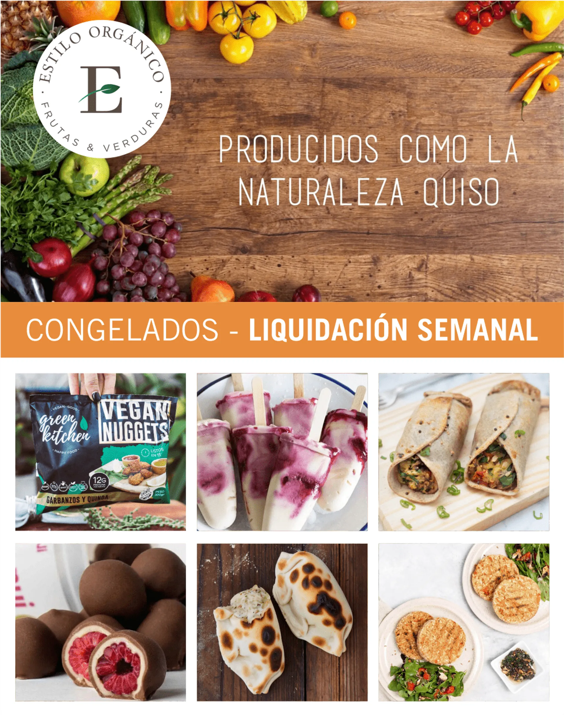 Estilo Organico - Supermercado Congelados