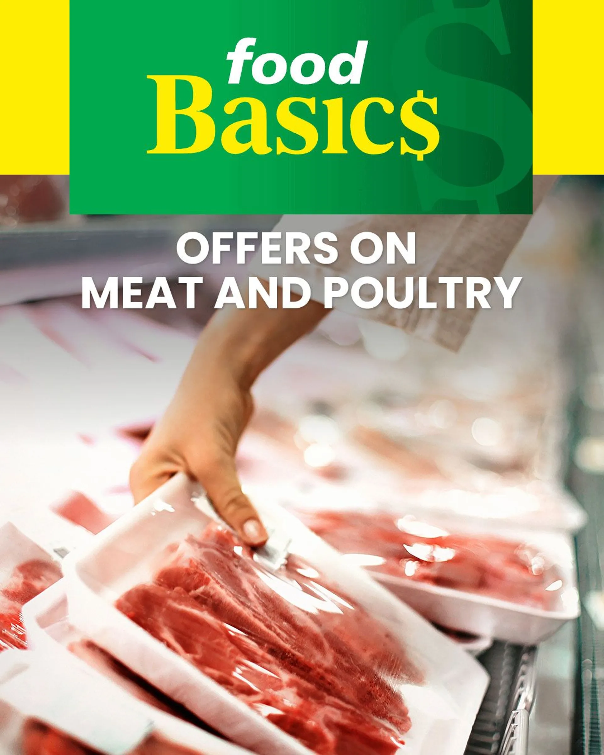 Food Basics Meat & Poultry Deals from October 21 to October 29 2024 - flyer page 