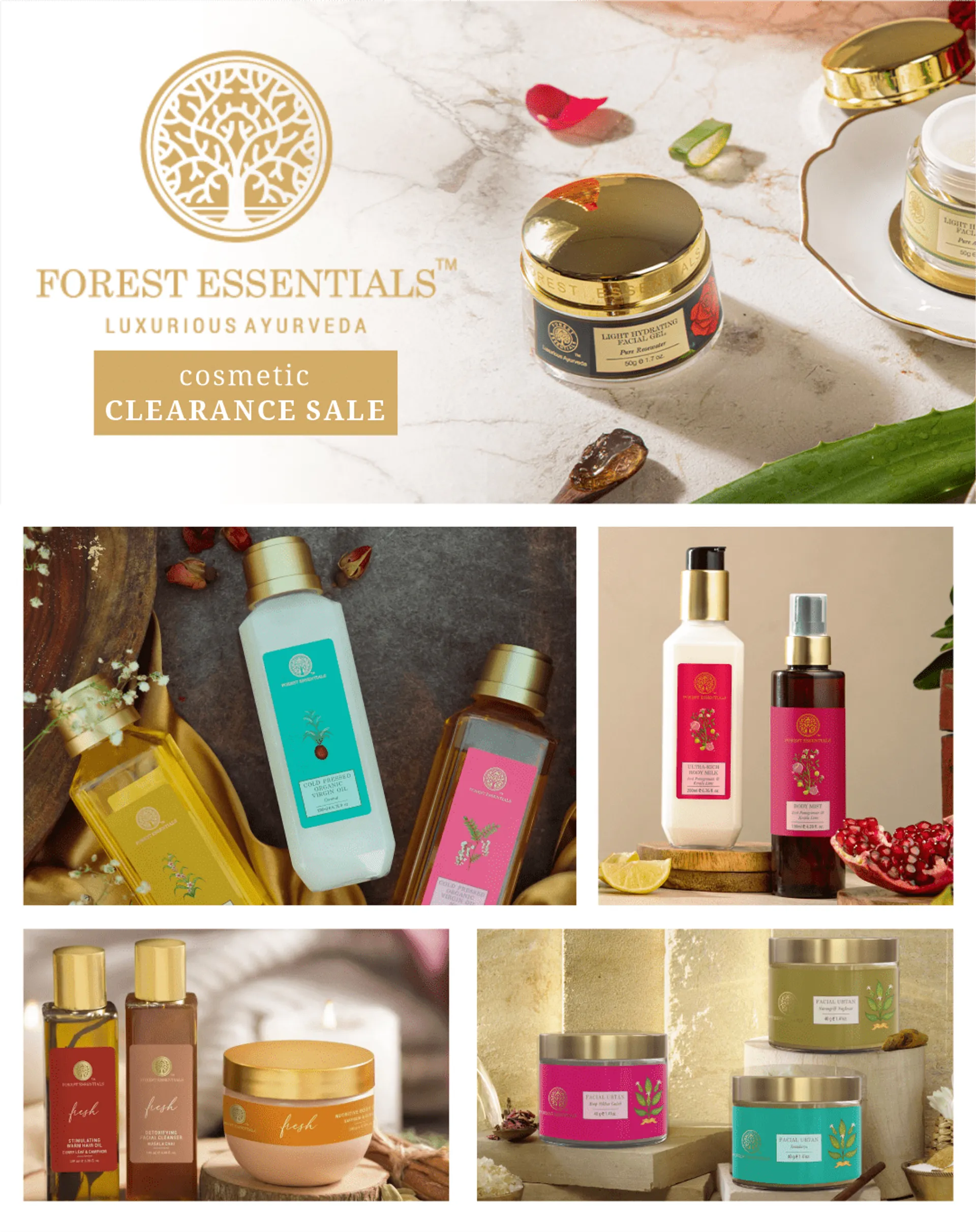 Forest Essentials Offers: Cosmetics from 24 July to 29 July 2024 - Catalogue Page 