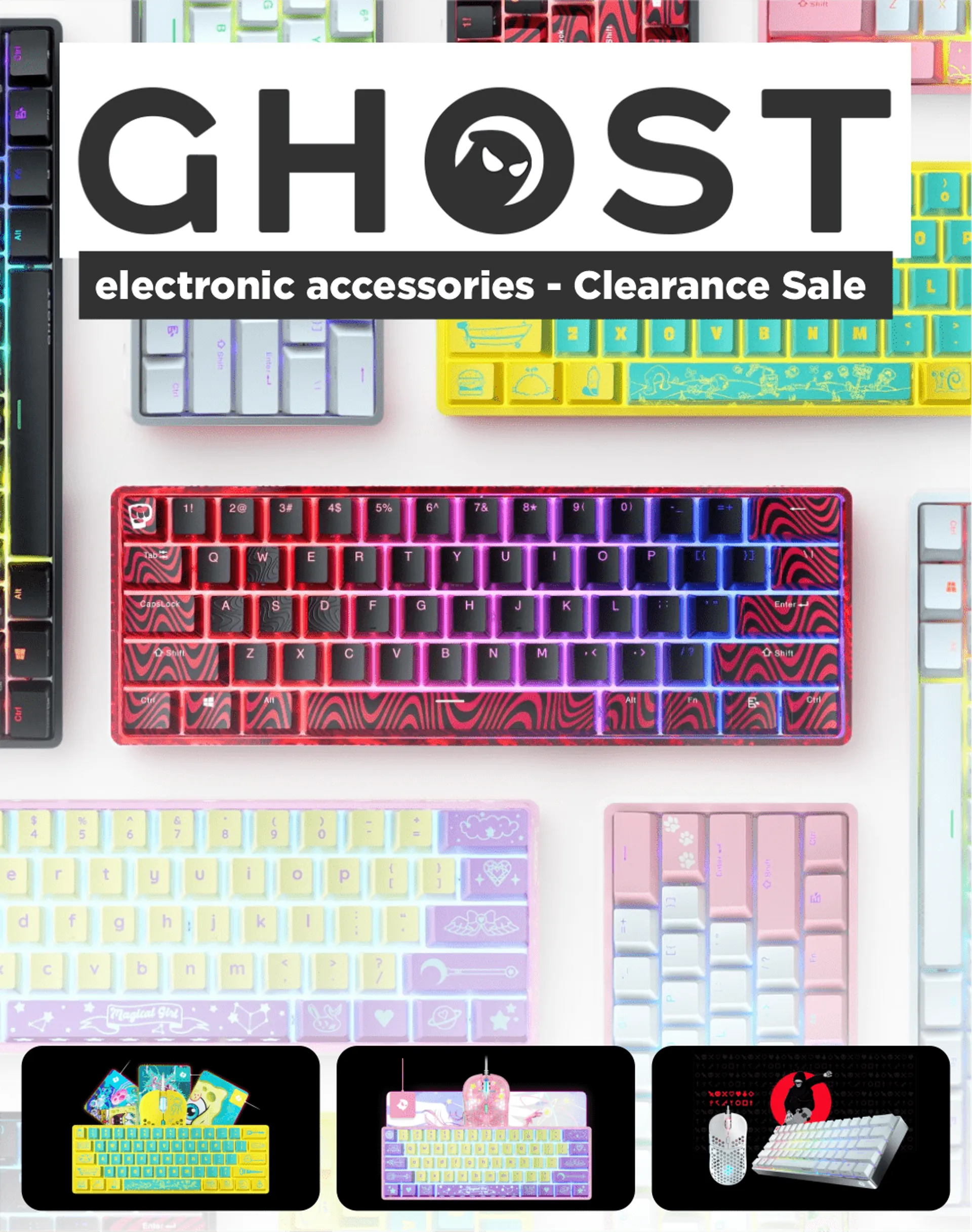Ghost keyboards