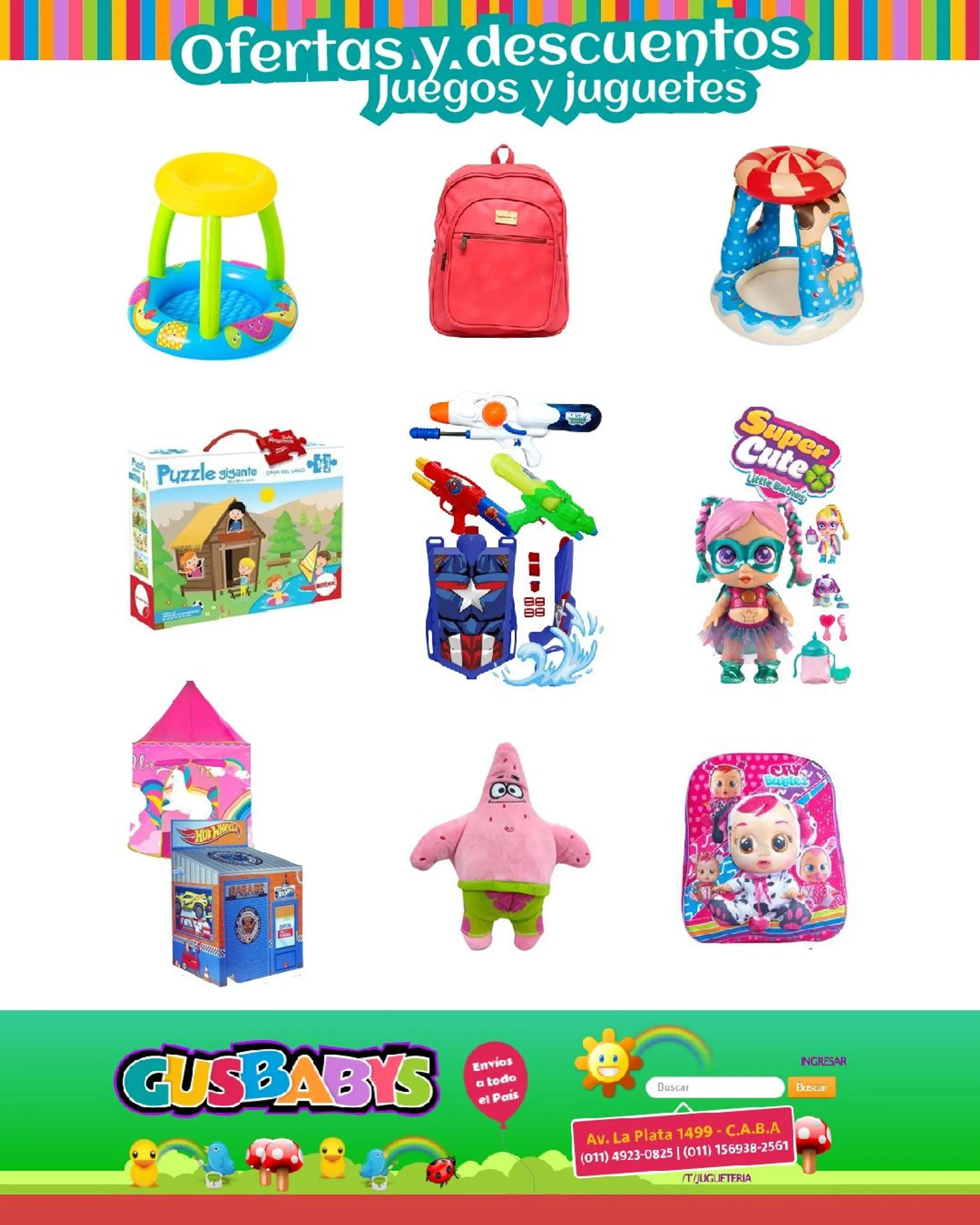 Ofertas en productos para bebés y niños