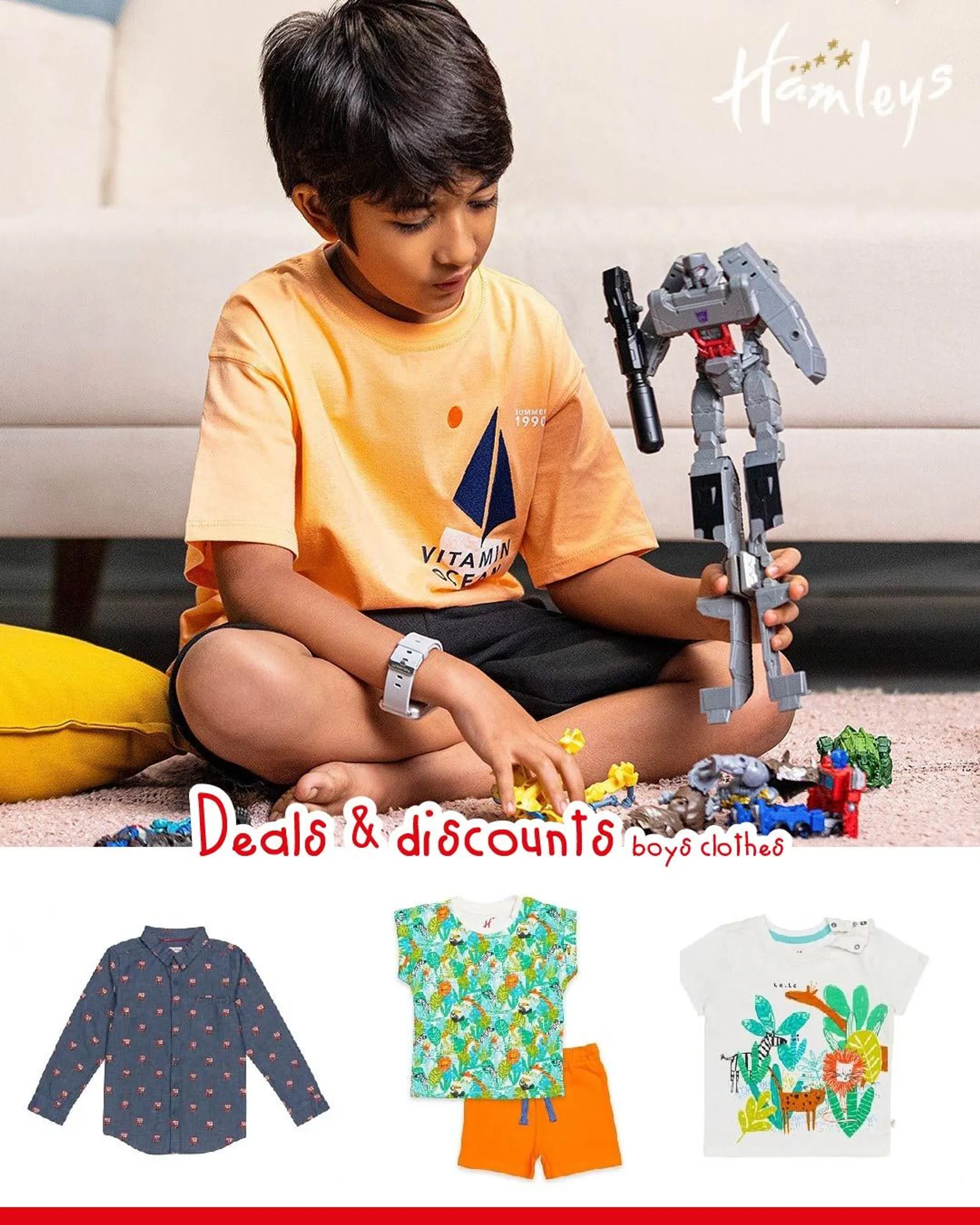 Offers on boys clothing. from 19 May to 24 May 2024 - Catalogue Page 