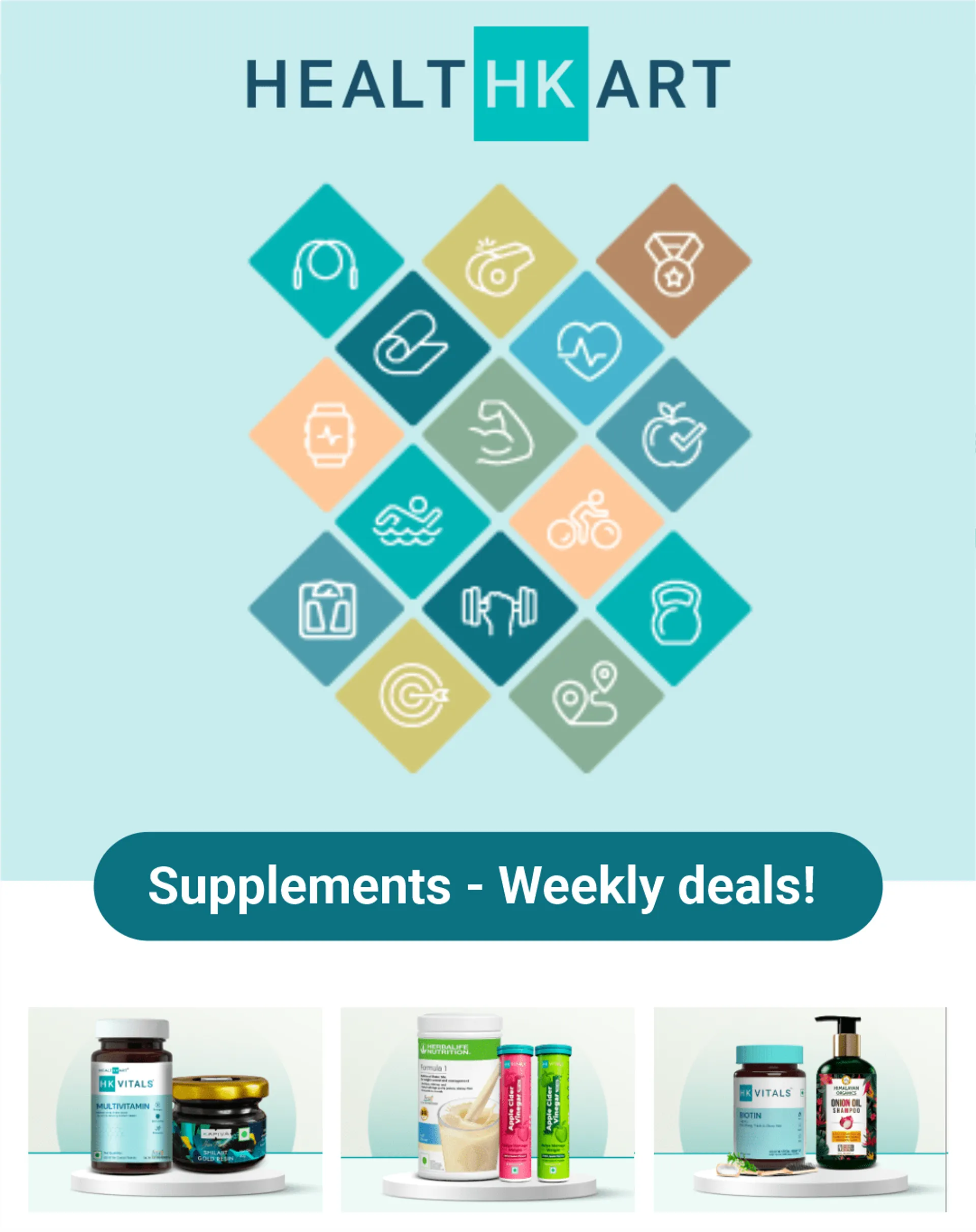 Healthkart Offers: Supplements from 26 July to 31 July 2024 - Catalogue Page 
