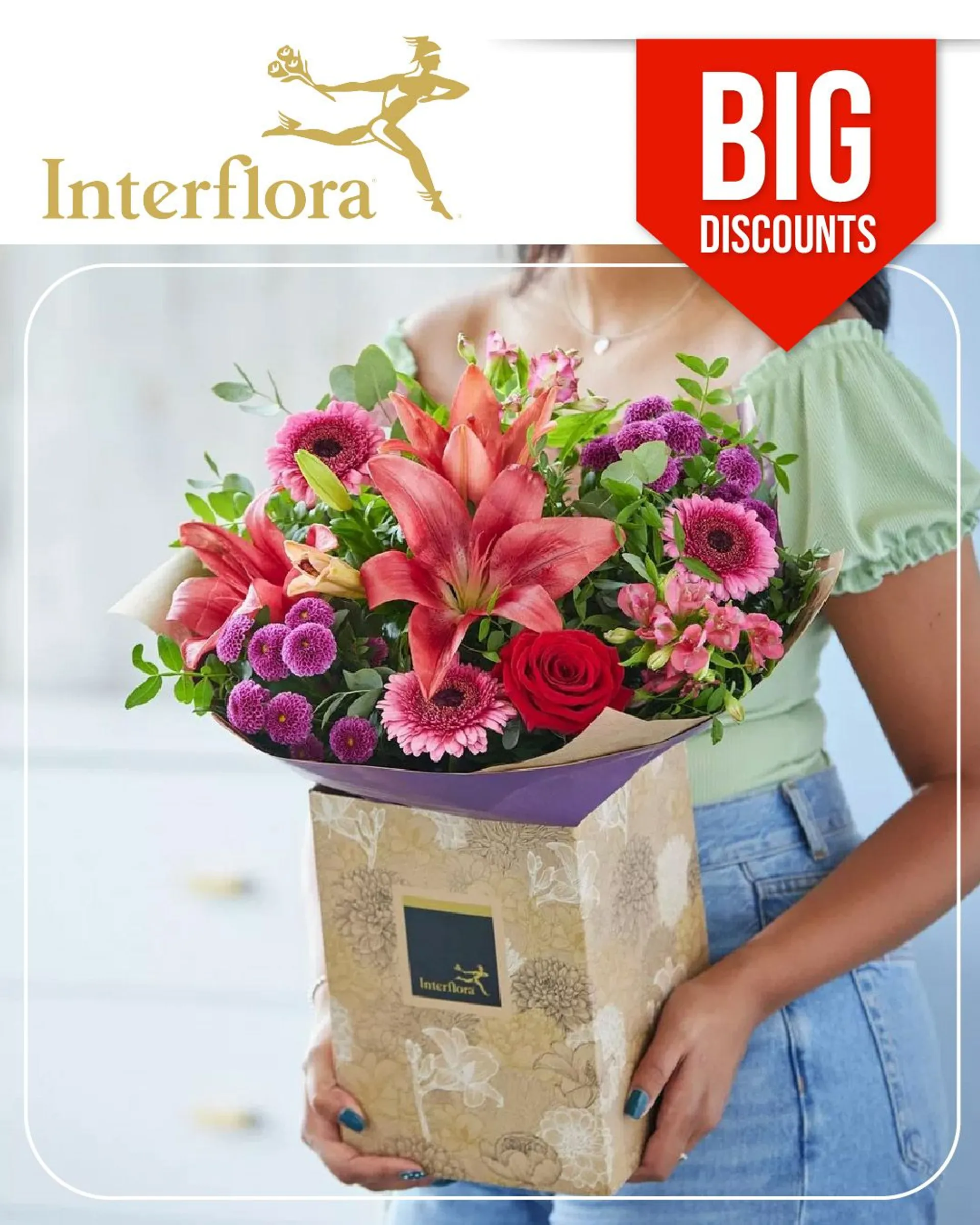 Interflora - Flowers, Plants & Gifts from 4 June to 9 June 2023 - Catalogue Page 1
