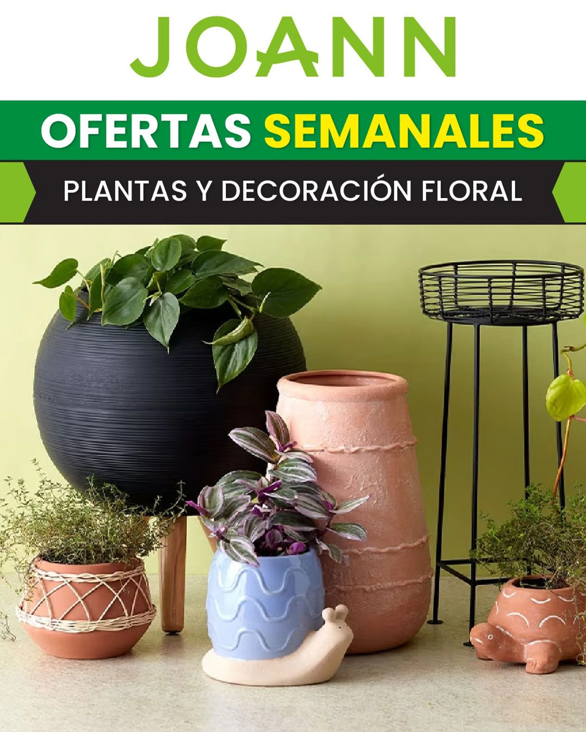 Catálogo de Joann ofertas en decoración floral 11 de julio al 16 de julio 2024 - Página 1